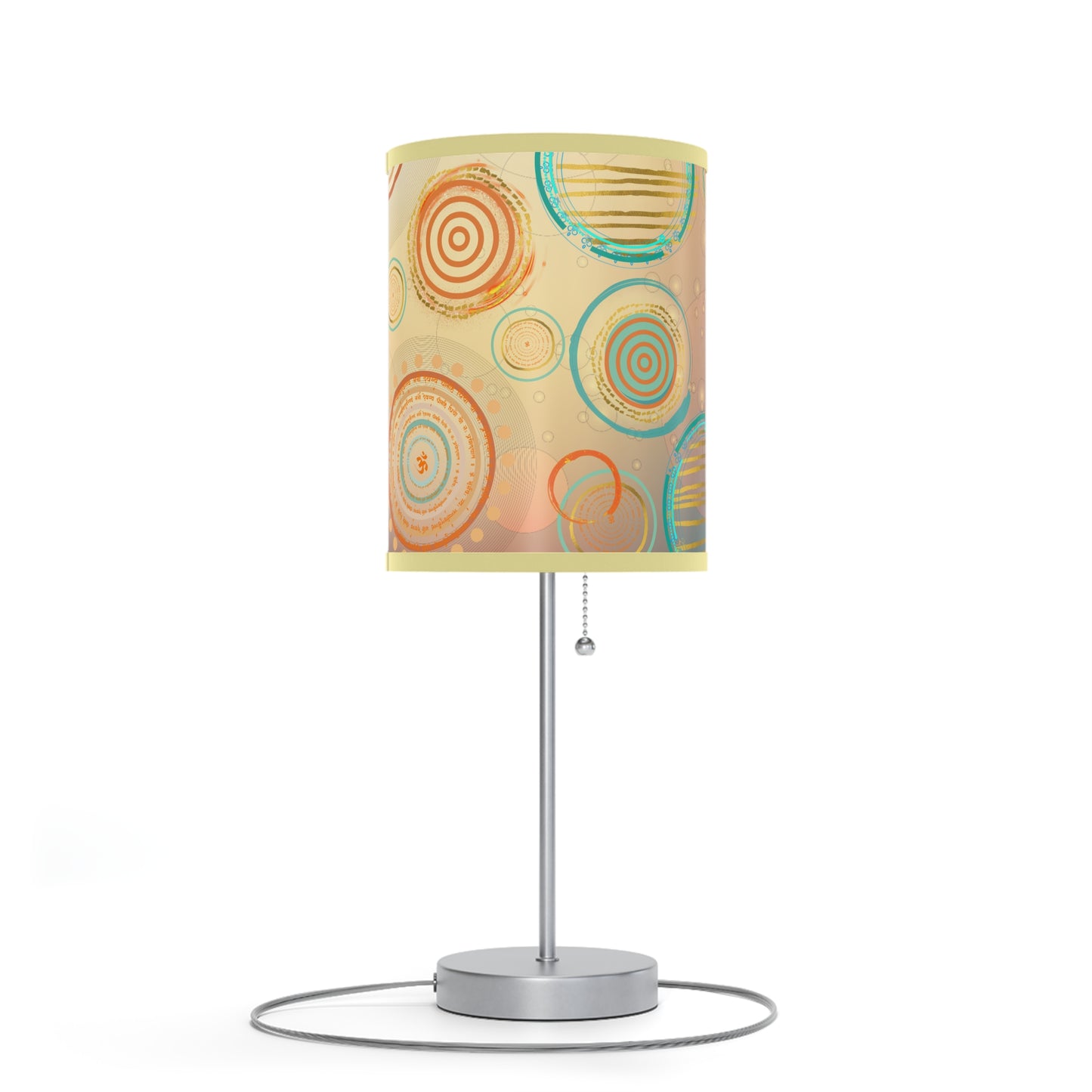 Tranquil Circles Lamp on a Stand, US|CA plug