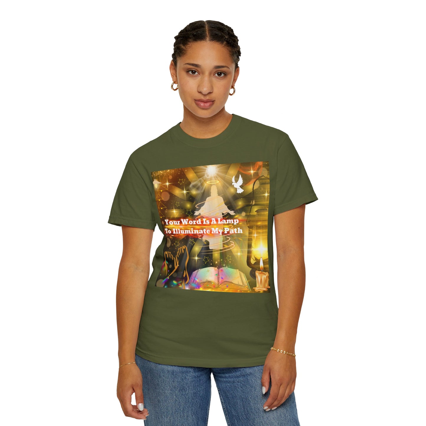 Your Word Unisex Garment-Dyed T-shirt