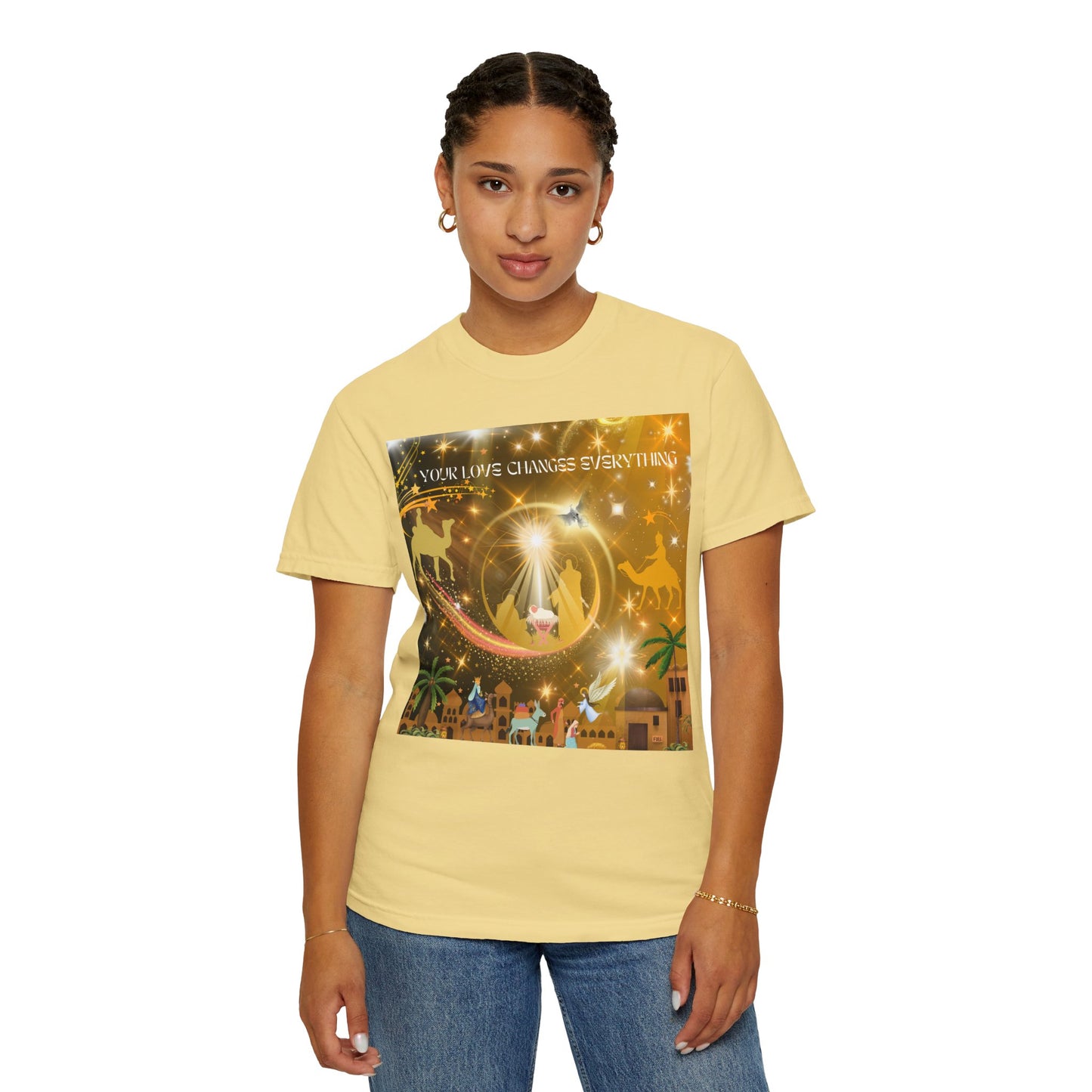Your Love Changes Everything Unisex Garment-Dyed T-shirt