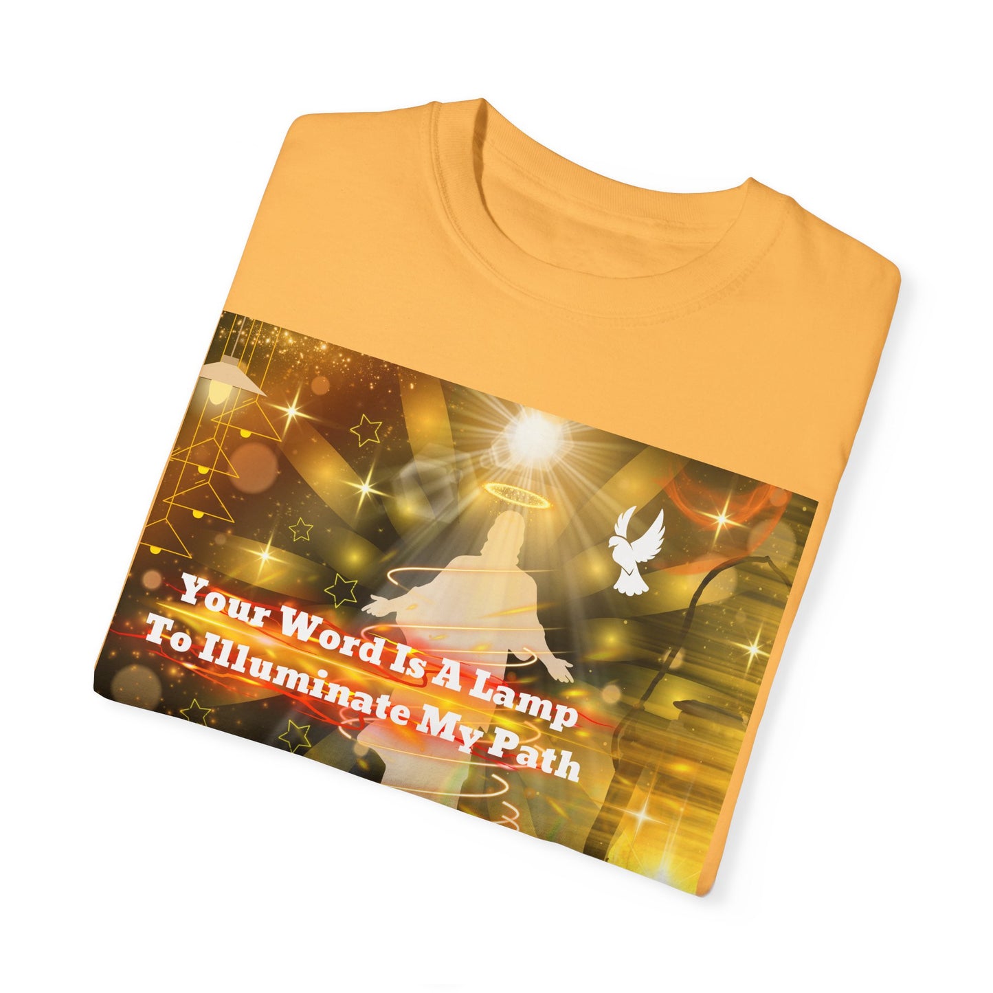 Your Word Unisex Garment-Dyed T-shirt