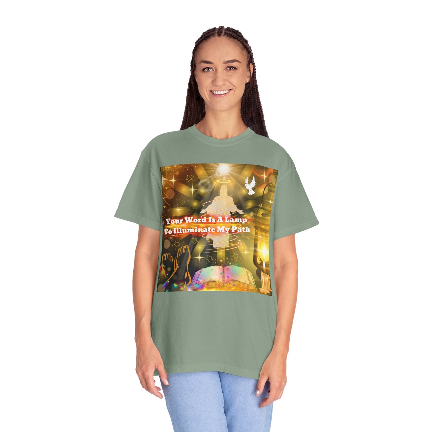 Your Word Unisex Garment-Dyed T-shirt