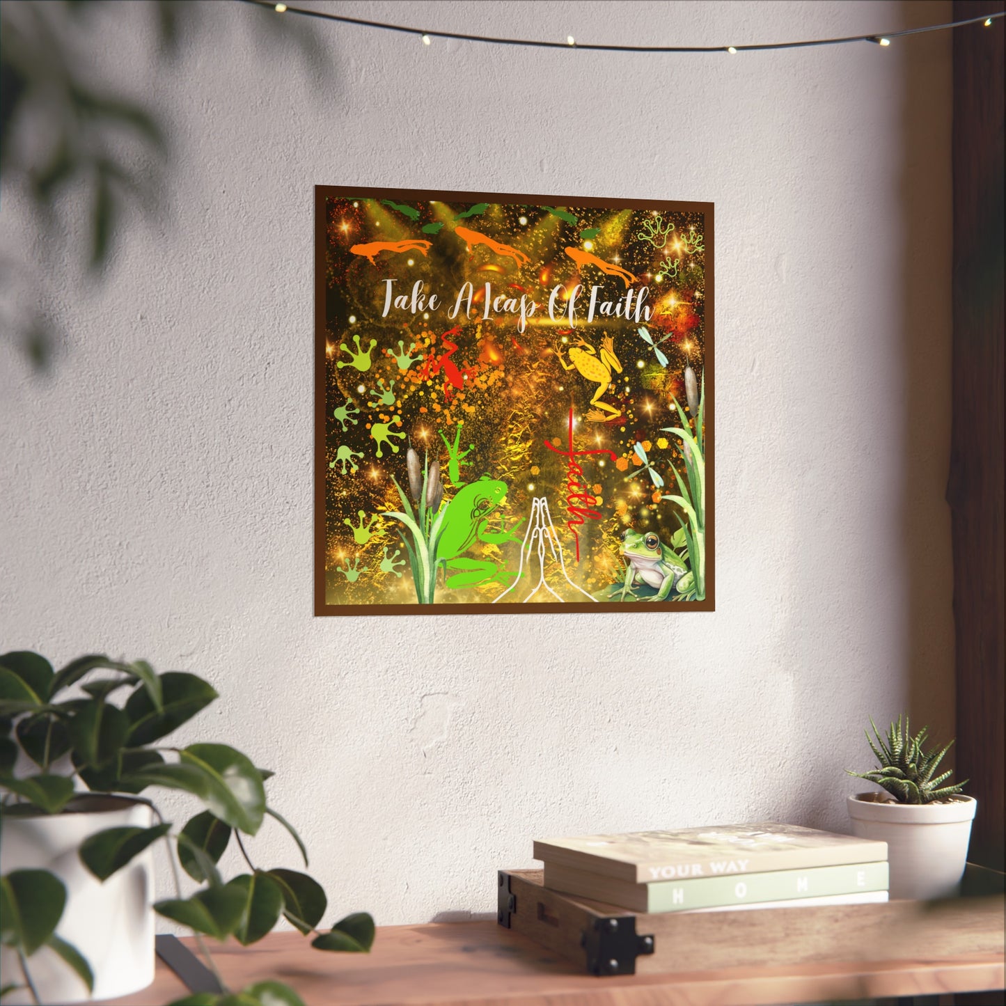 Take A Leap Of Faith Fine Art Poster