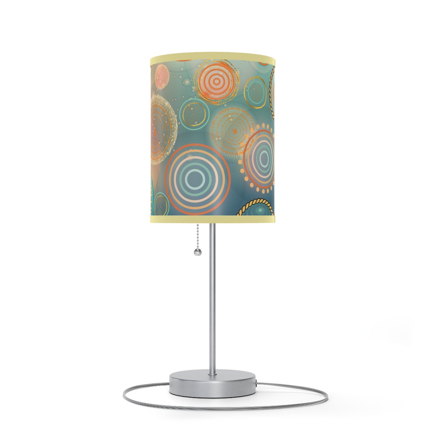 Tranquil Circles Lamp on a Stand, US|CA plug