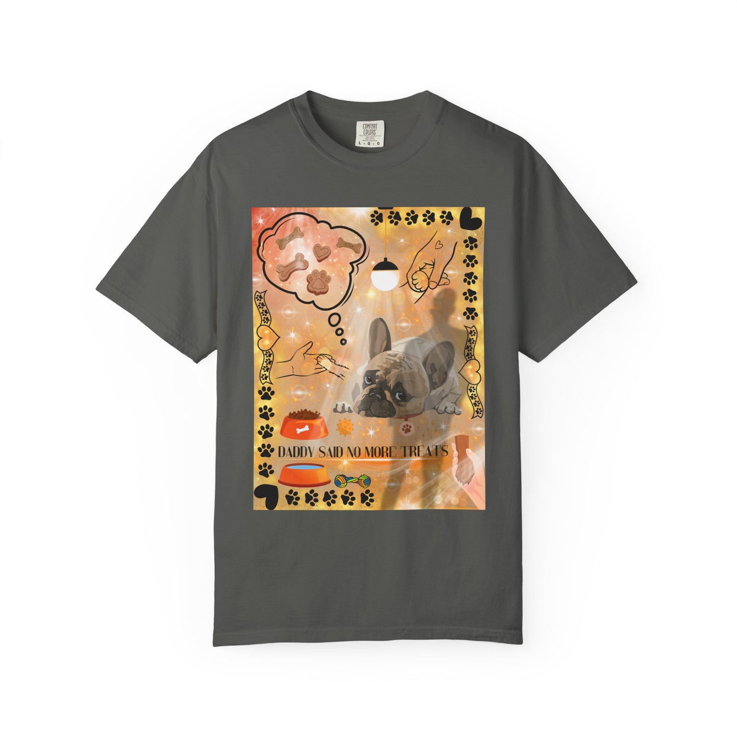 Daddy Said No More Treats Unisex Garment-Dyed T-shirt