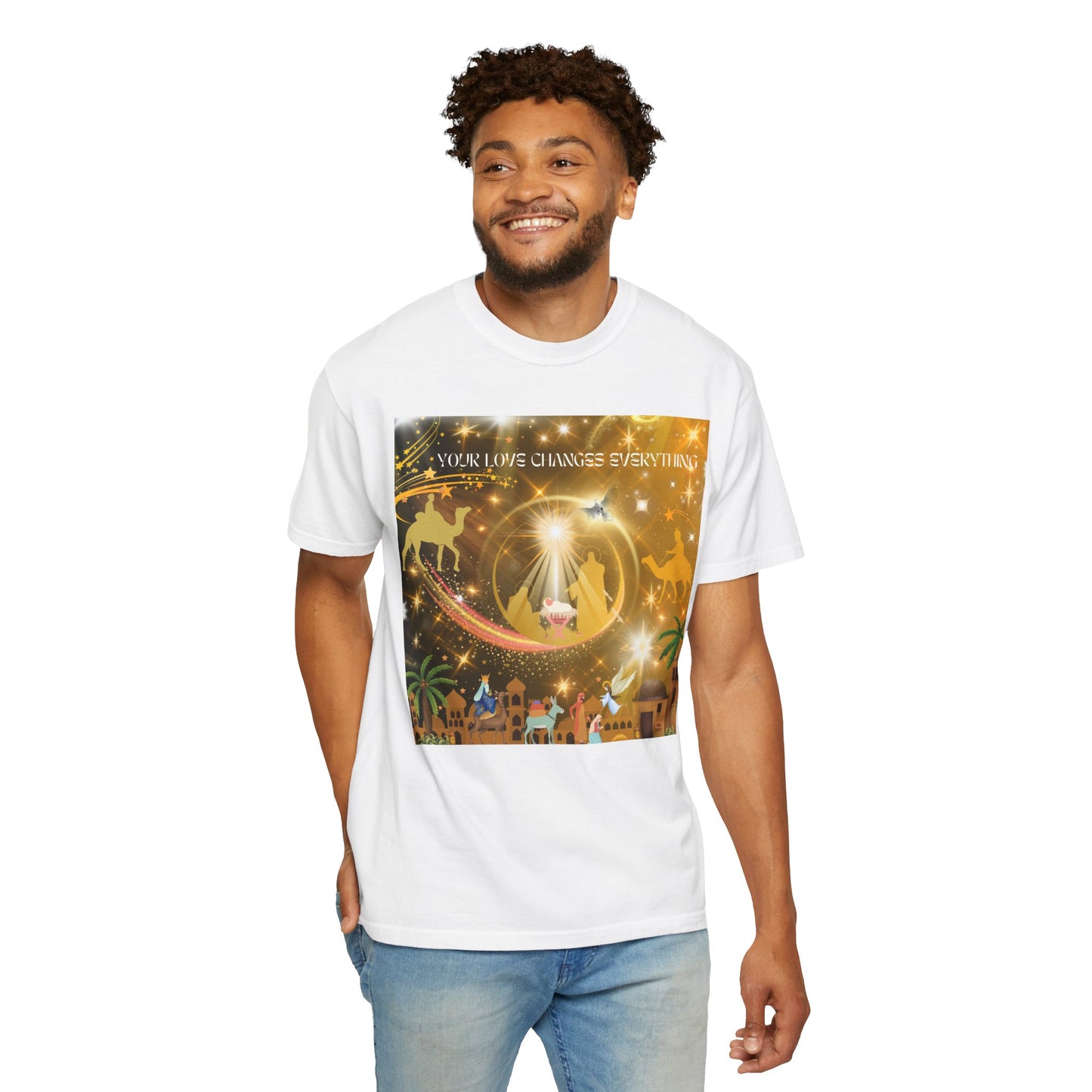 Your Love Changes Everything Unisex Garment-Dyed T-shirt