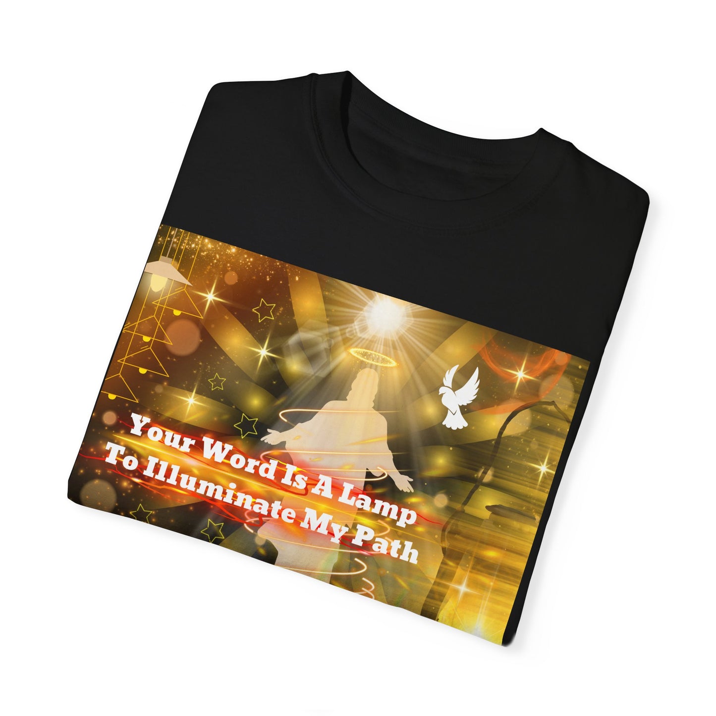Your Word Unisex Garment-Dyed T-shirt