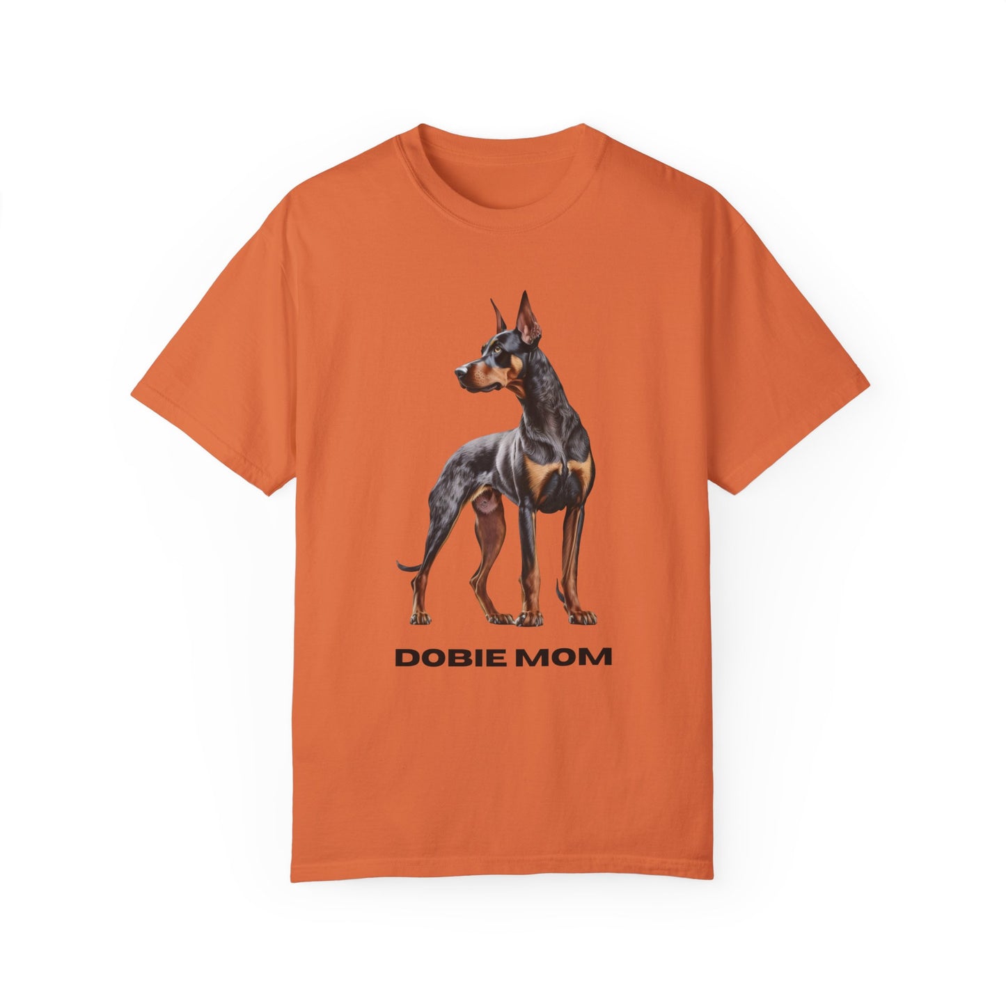 Dobie Mom Unisex Garment-Dyed T-shirt