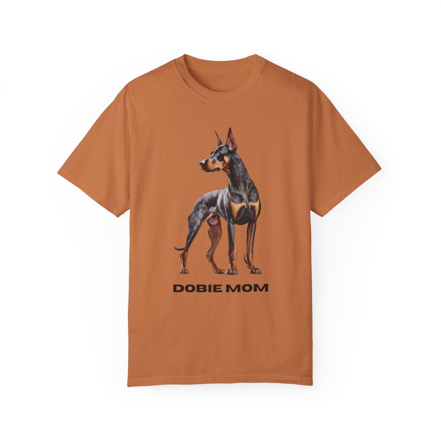 Dobie Mom Unisex Garment-Dyed T-shirt
