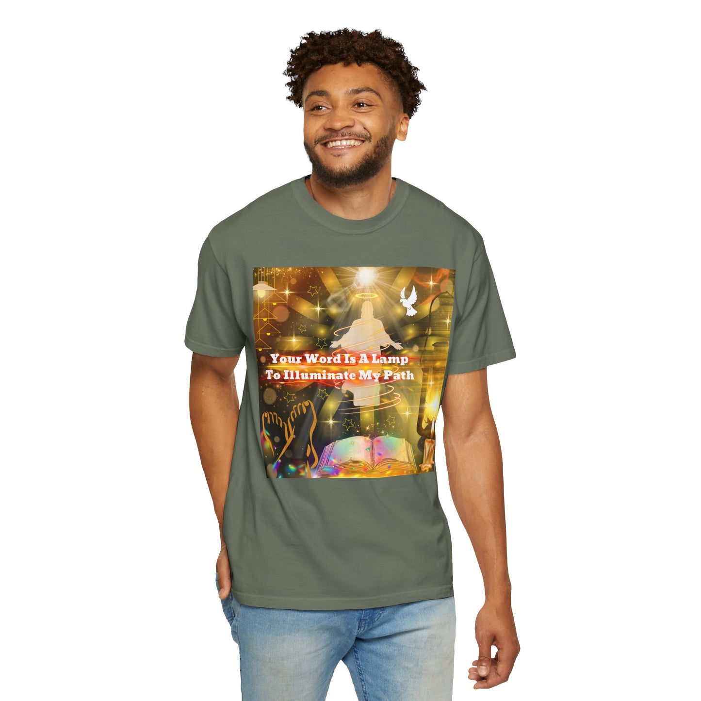 Your Word Unisex Garment-Dyed T-shirt