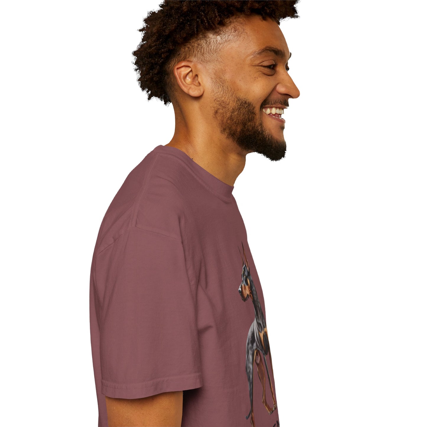 Dobie Mom Unisex Garment-Dyed T-shirt