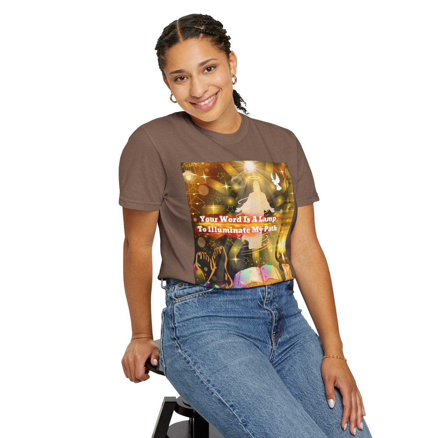 Your Word Unisex Garment-Dyed T-shirt