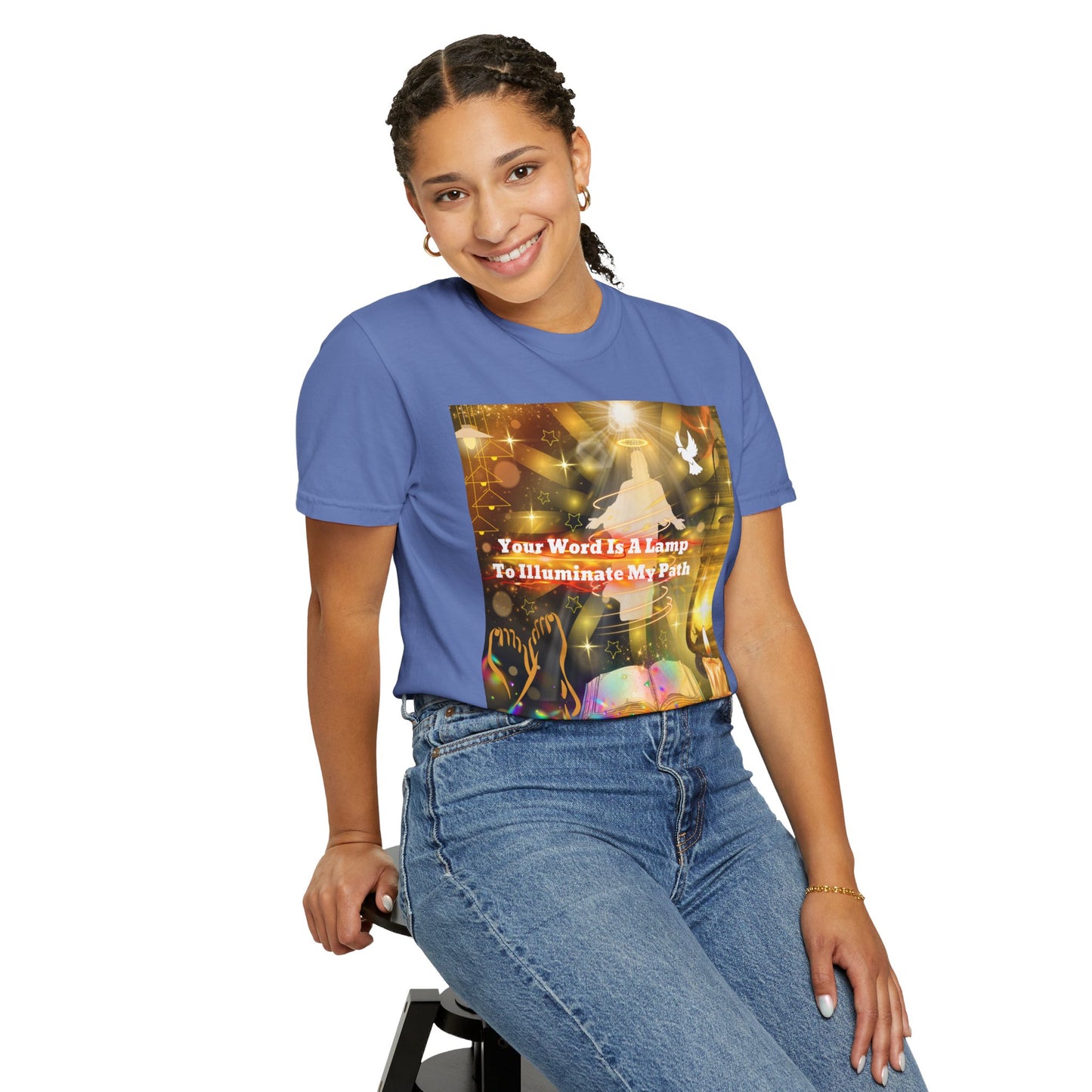 Your Word Unisex Garment-Dyed T-shirt