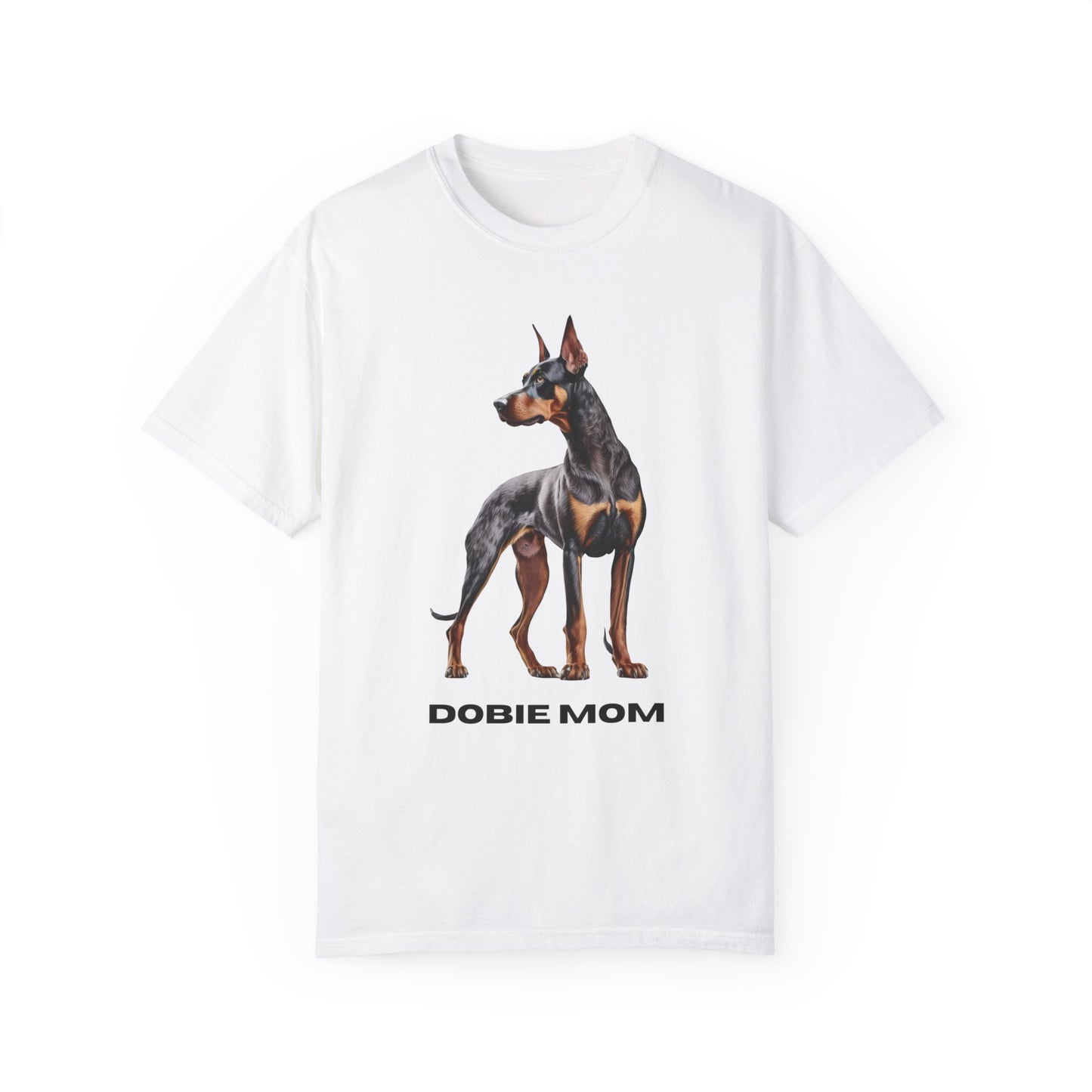 Dobie Mom Unisex Garment-Dyed T-shirt