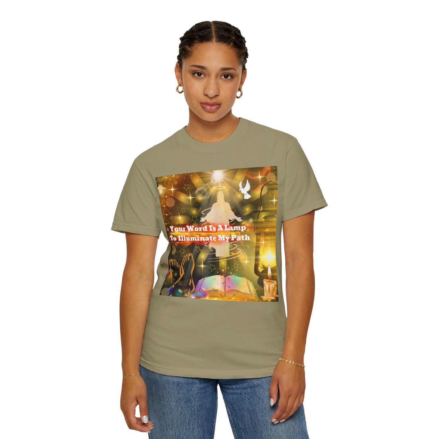 Your Word Unisex Garment-Dyed T-shirt