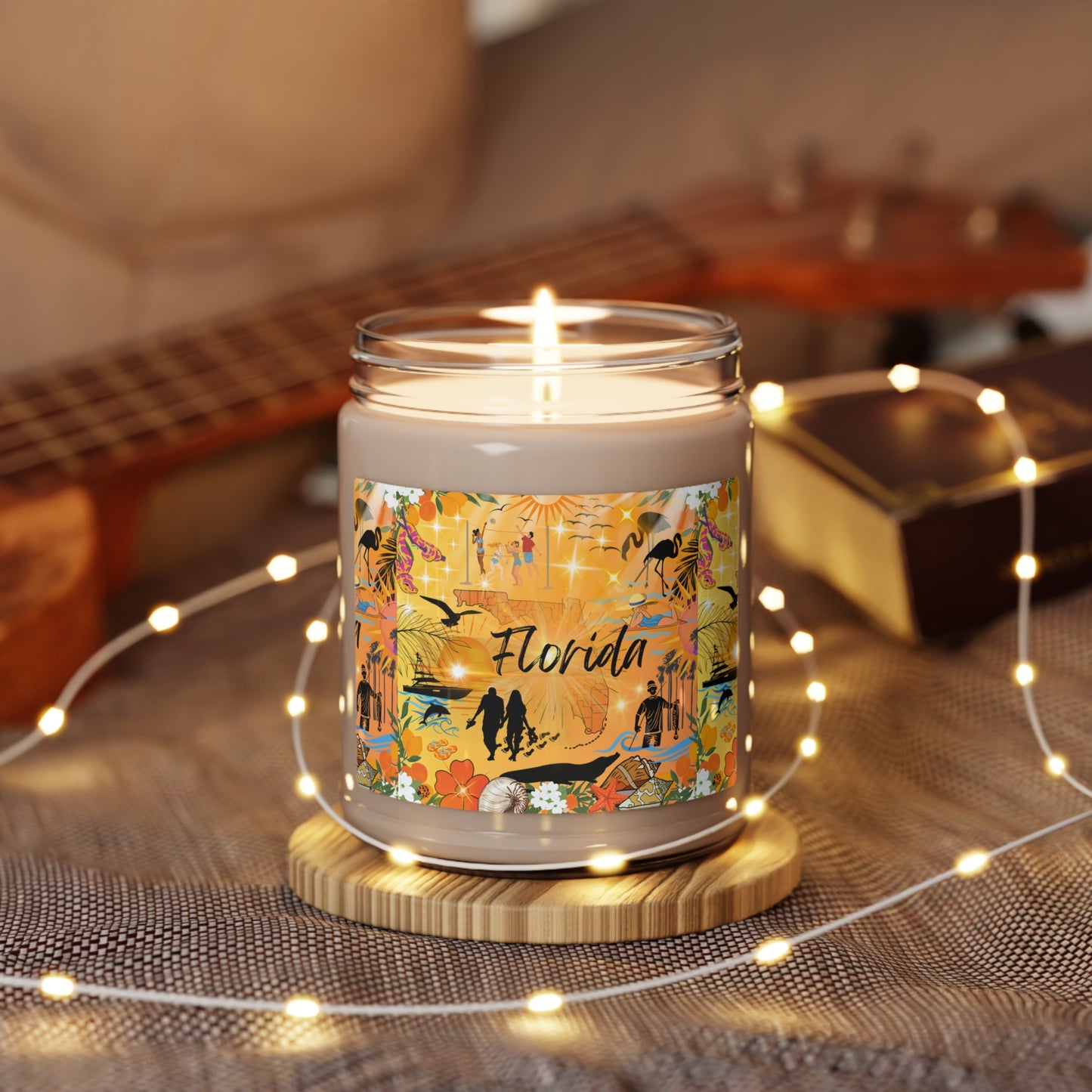 Florida Scented Soy Candle, 9oz