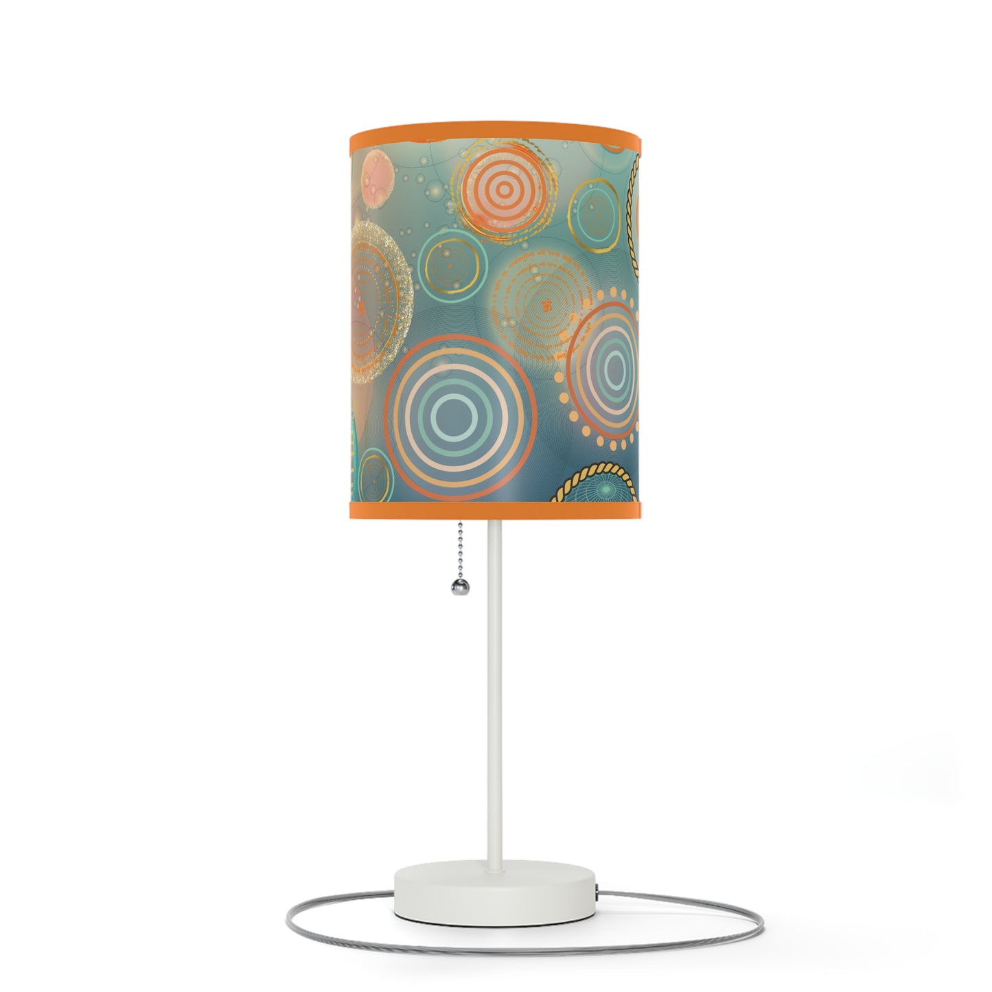 Tranquil Circles Lamp on a Stand, US|CA plug