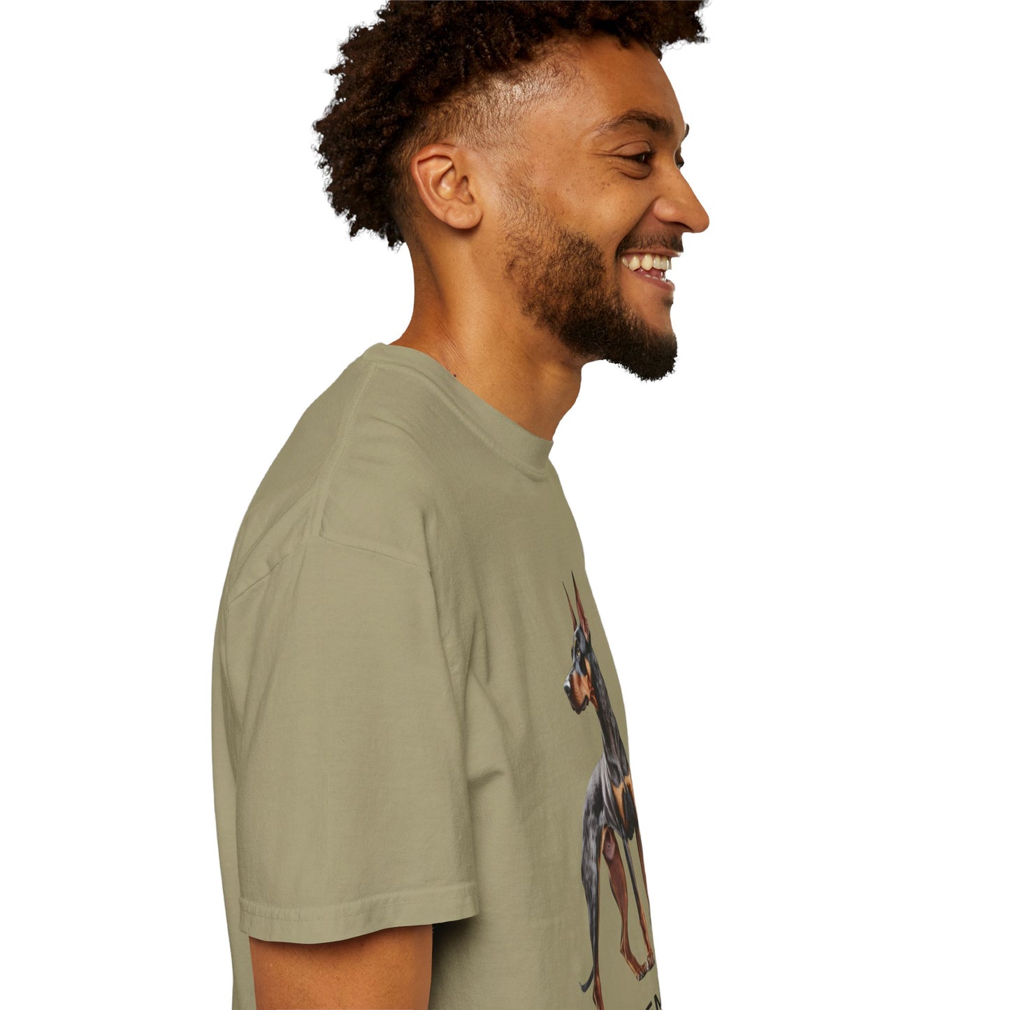 Dobie Mom Unisex Garment-Dyed T-shirt