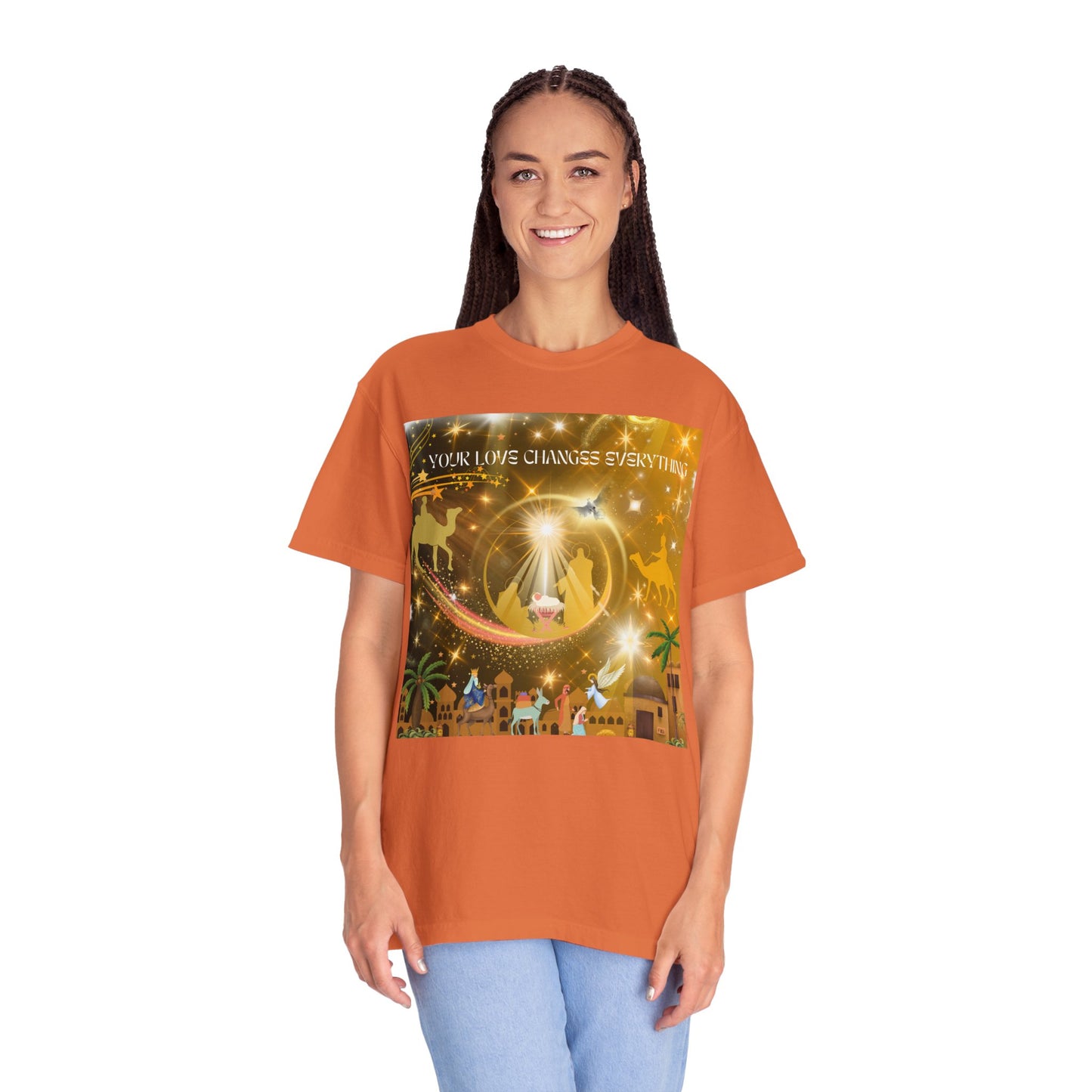 Your Love Changes Everything Unisex Garment-Dyed T-shirt