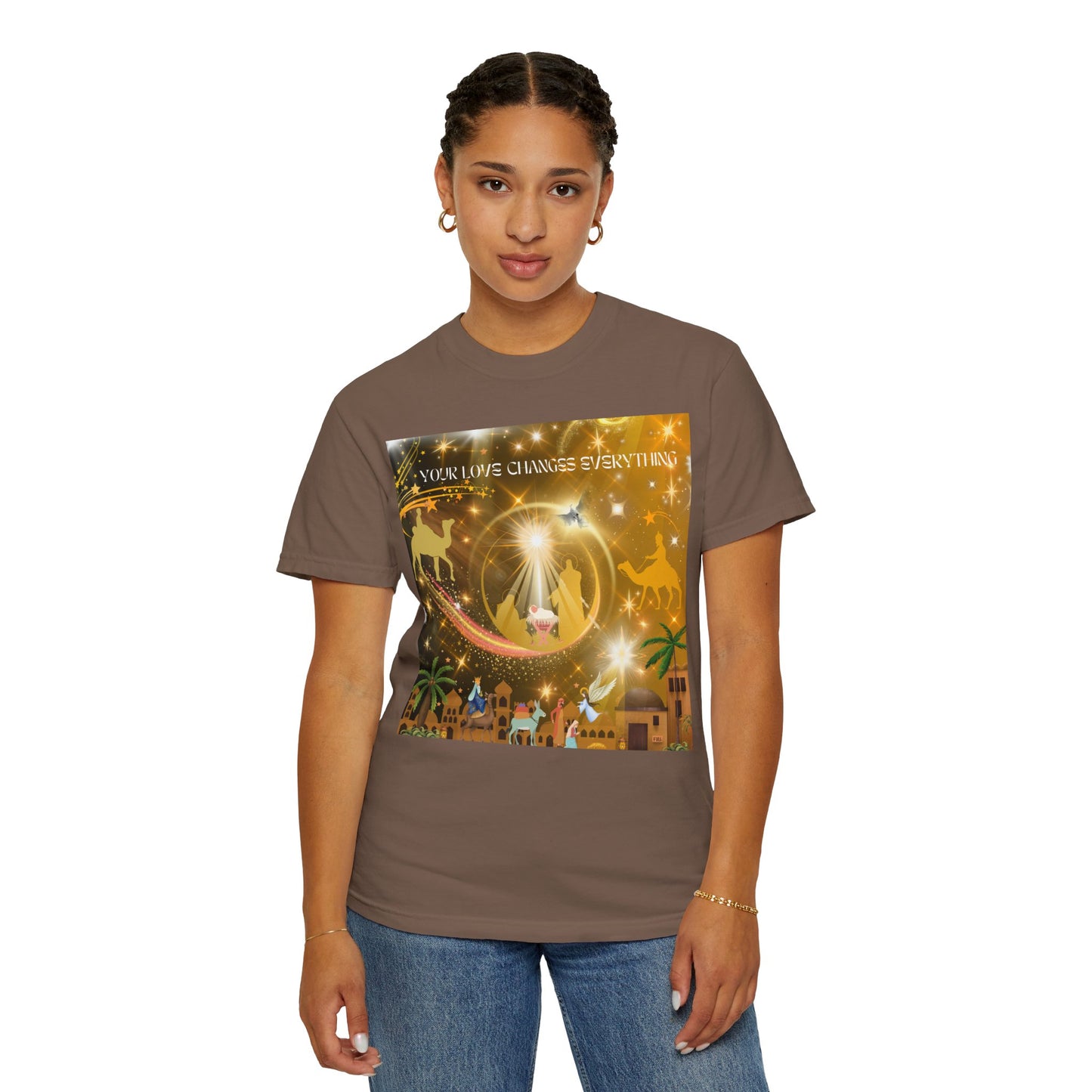 Your Love Changes Everything Unisex Garment-Dyed T-shirt