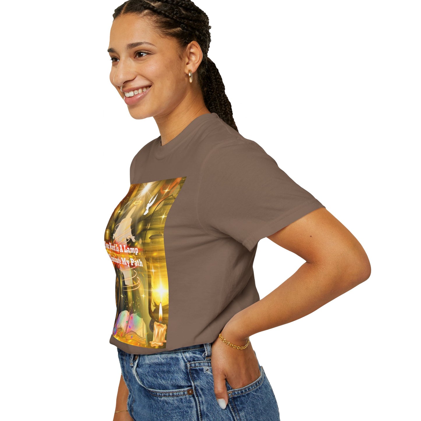 Your Word Unisex Garment-Dyed T-shirt