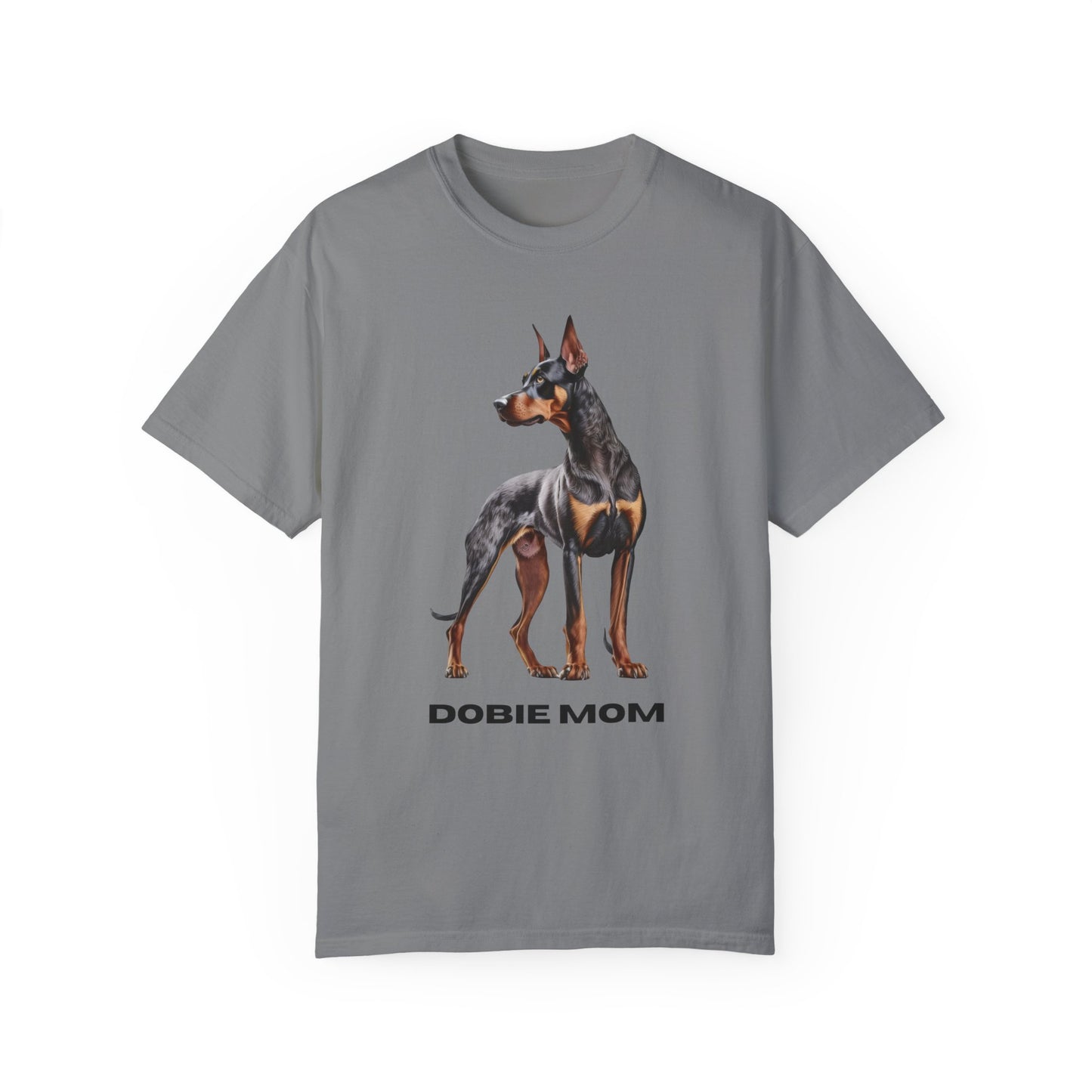Dobie Mom Unisex Garment-Dyed T-shirt