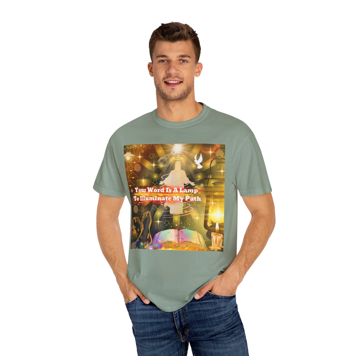 Your Word Unisex Garment-Dyed T-shirt