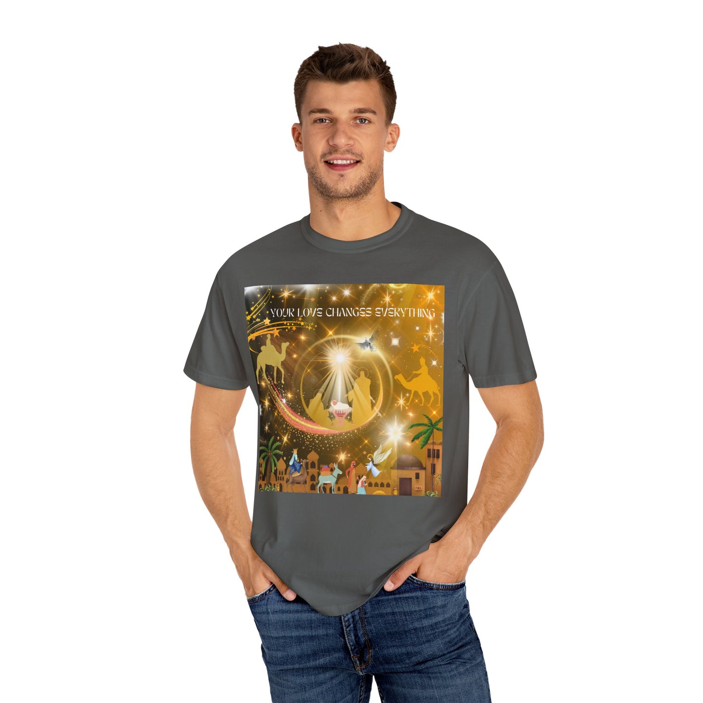 Your Love Changes Everything Unisex Garment-Dyed T-shirt