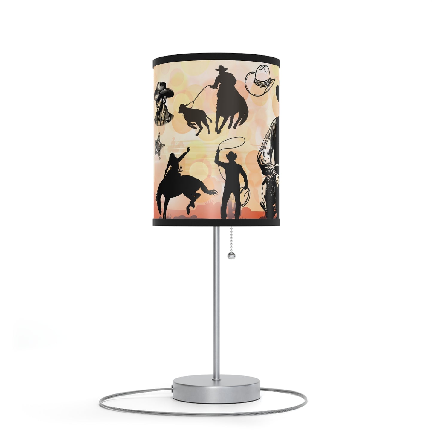 Cowboy Country Lamp on a Stand, US|CA plug