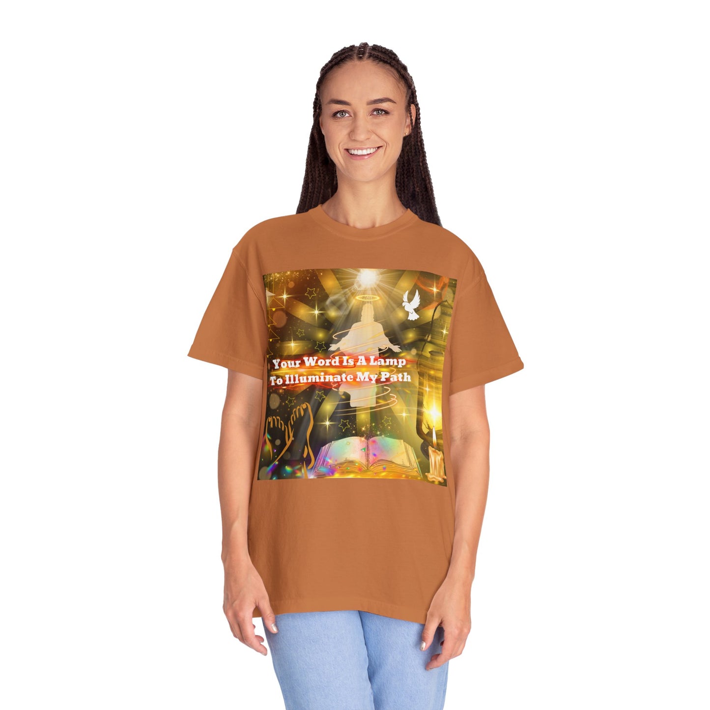 Your Word Unisex Garment-Dyed T-shirt