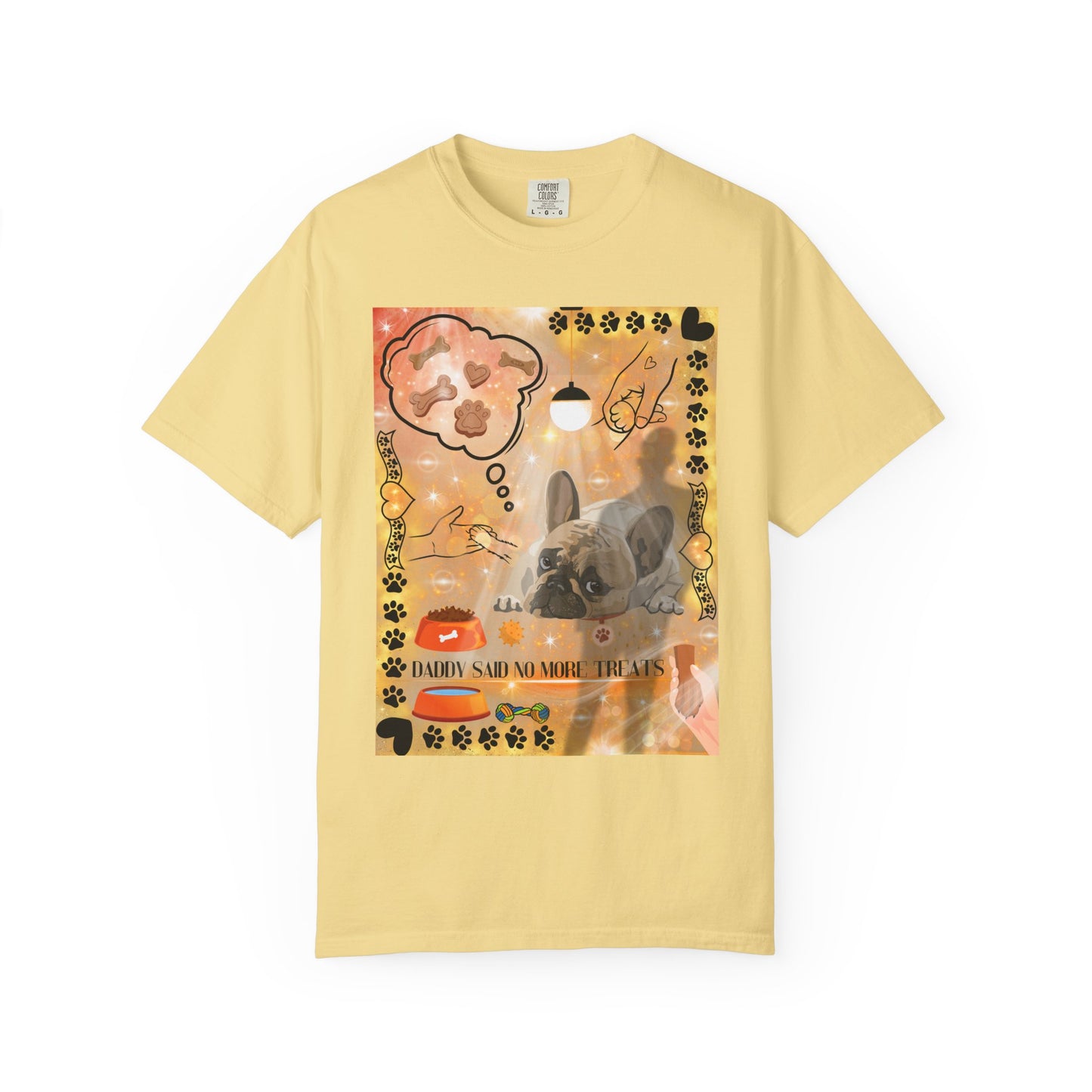 Daddy Said No More Treats Unisex Garment-Dyed T-shirt
