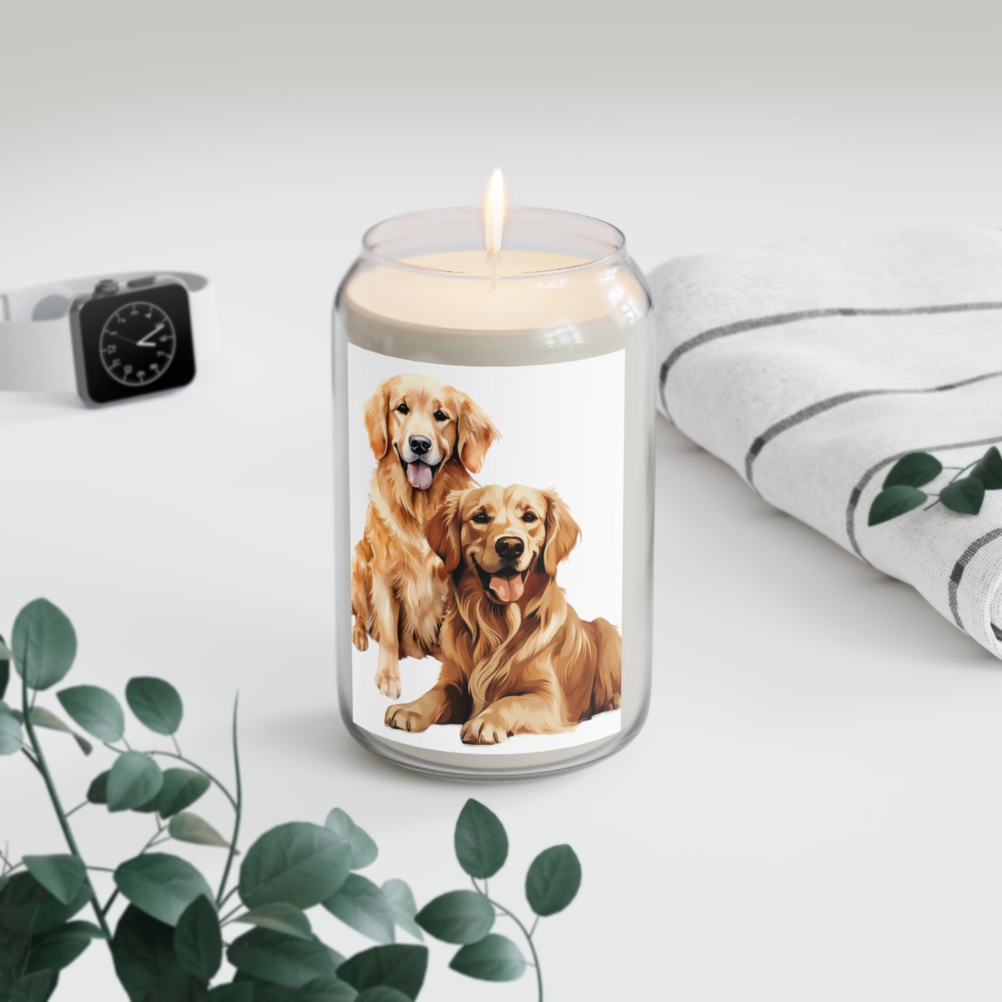 Golden Retriever Scented Candle, 13.75oz