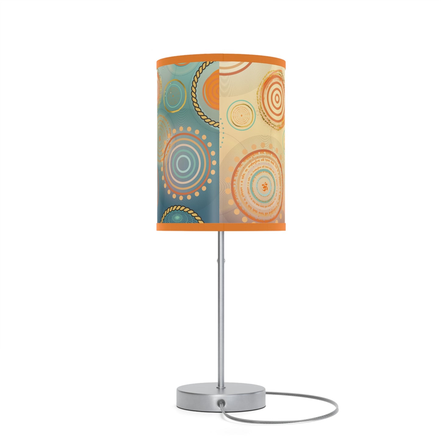 Tranquil Circles Lamp on a Stand, US|CA plug