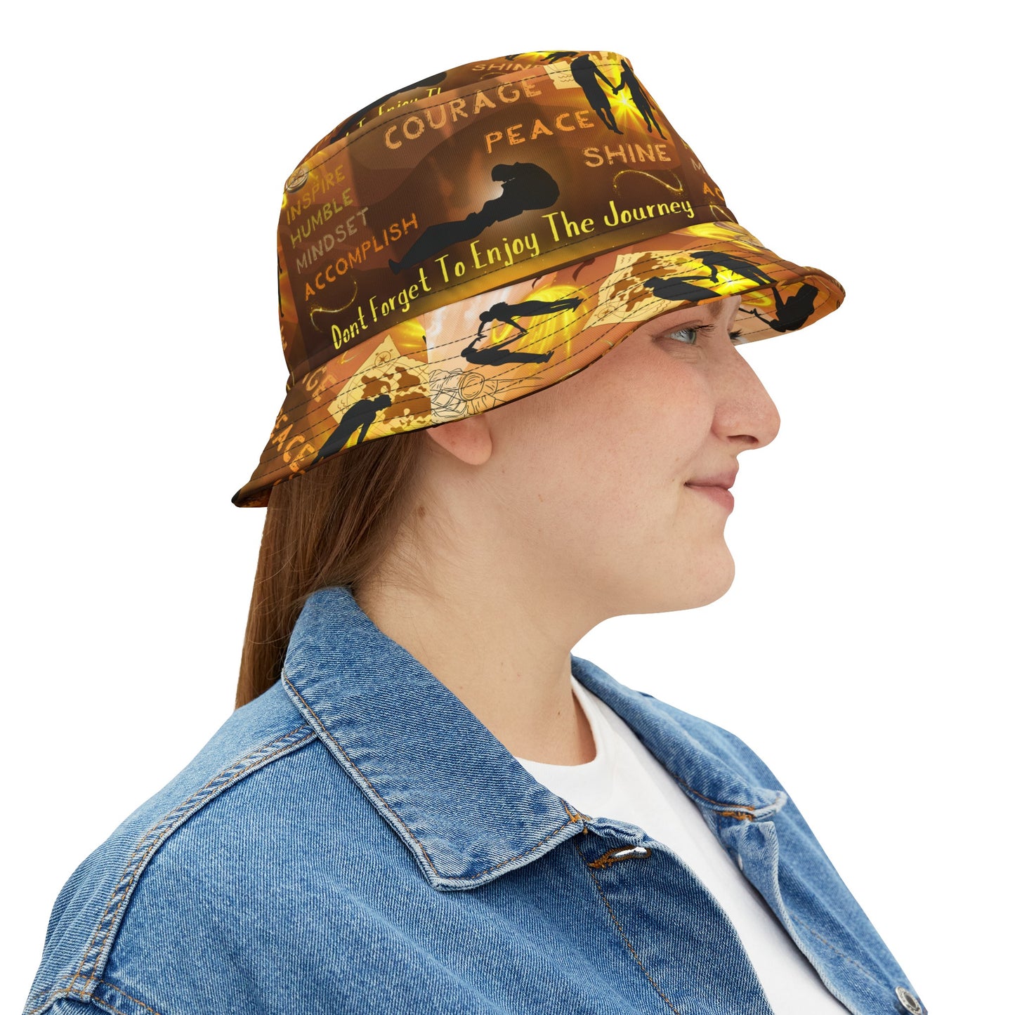 Enjoy The Journey Bucket Hat (AOP)