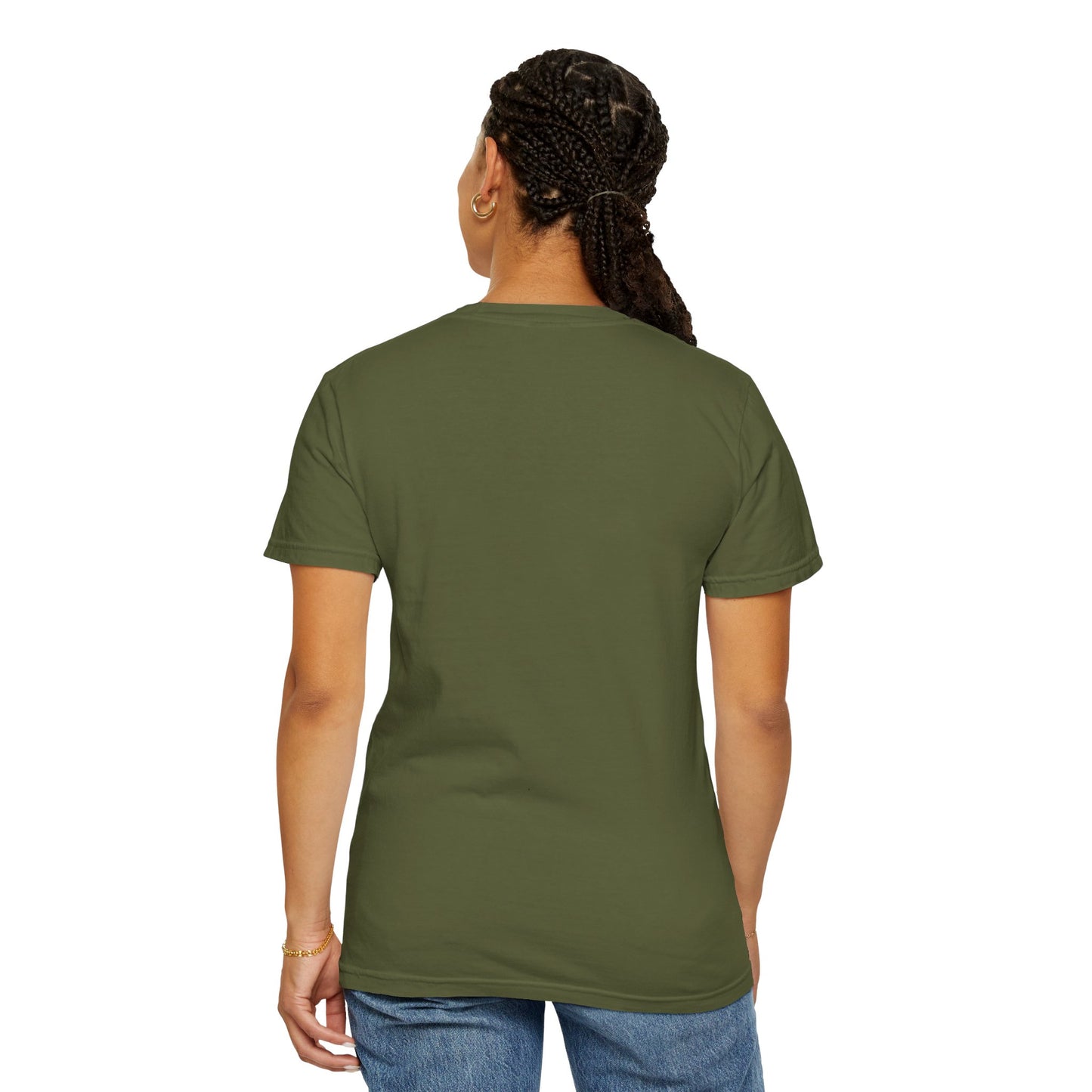 Bulldog Mom Unisex Garment-Dyed T-shirt