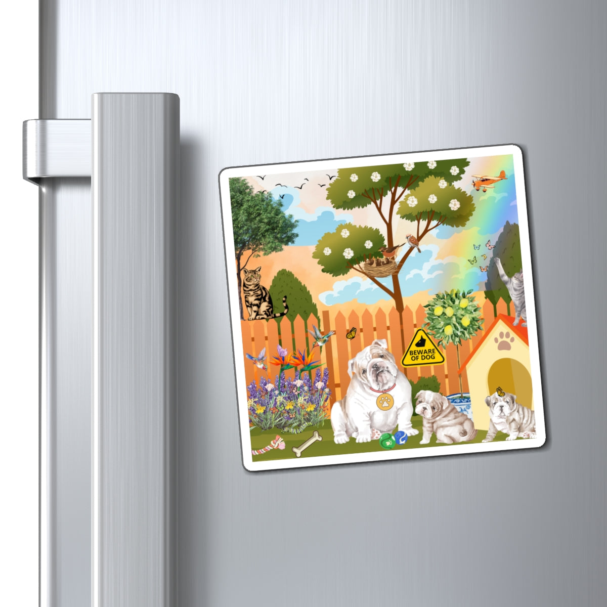 Backyard Bulldogs Magnets