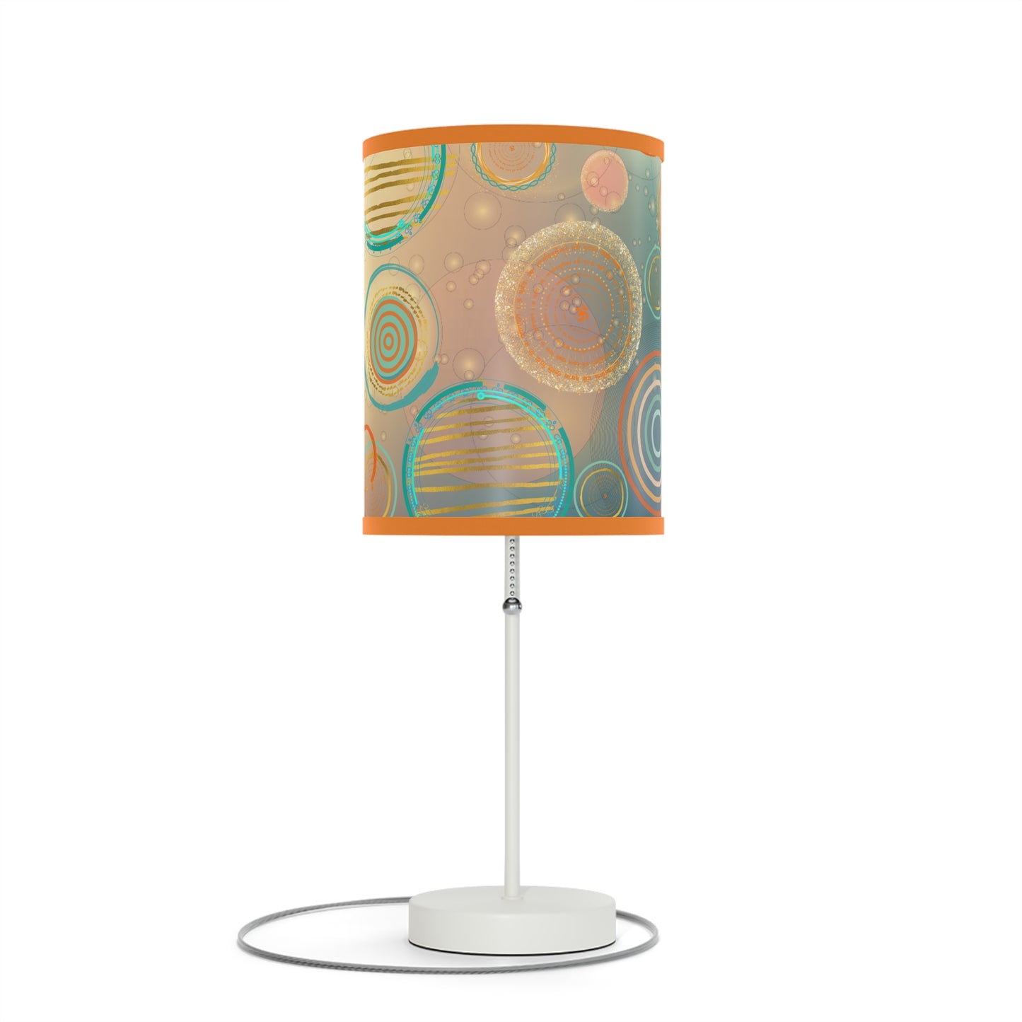 Tranquil Circles Lamp on a Stand, US|CA plug