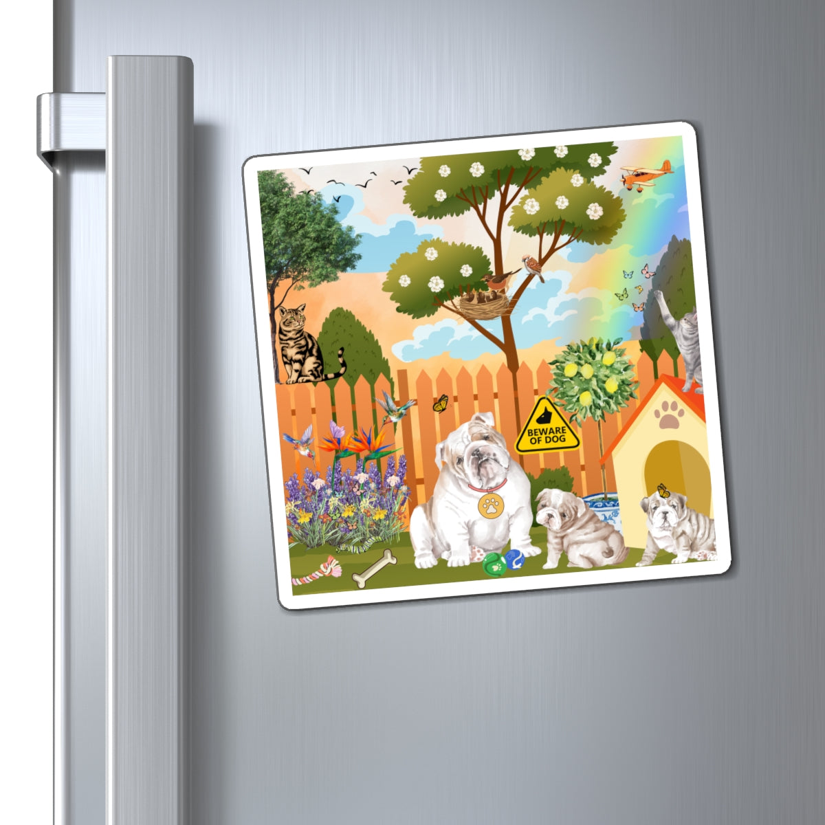 Backyard Bulldogs Magnets