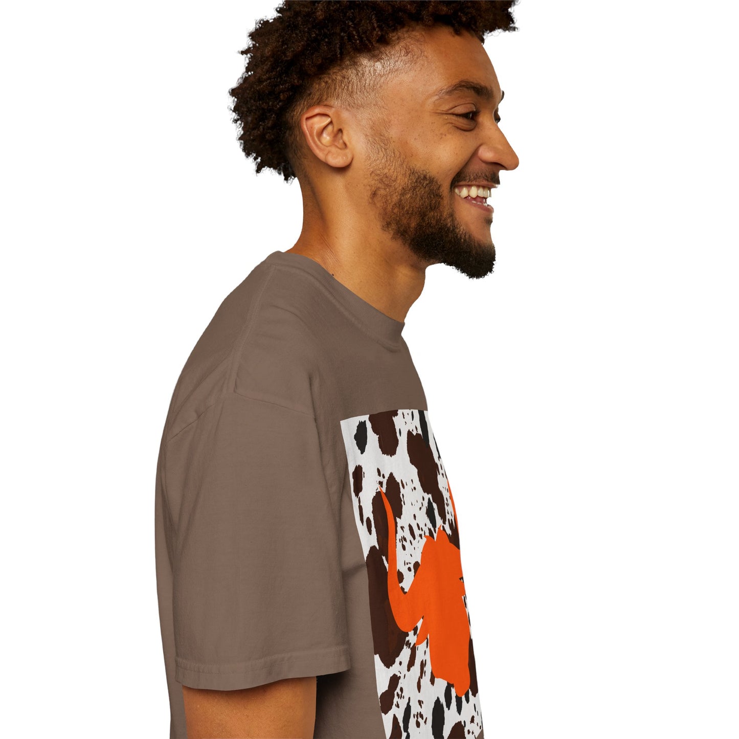 Cow 3 Unisex Garment-Dyed T-shirt