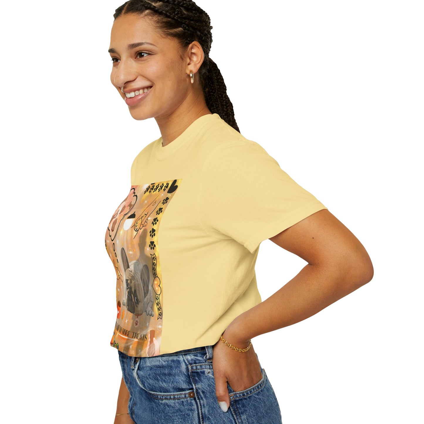 Daddy Said No More Treats Unisex Garment-Dyed T-shirt