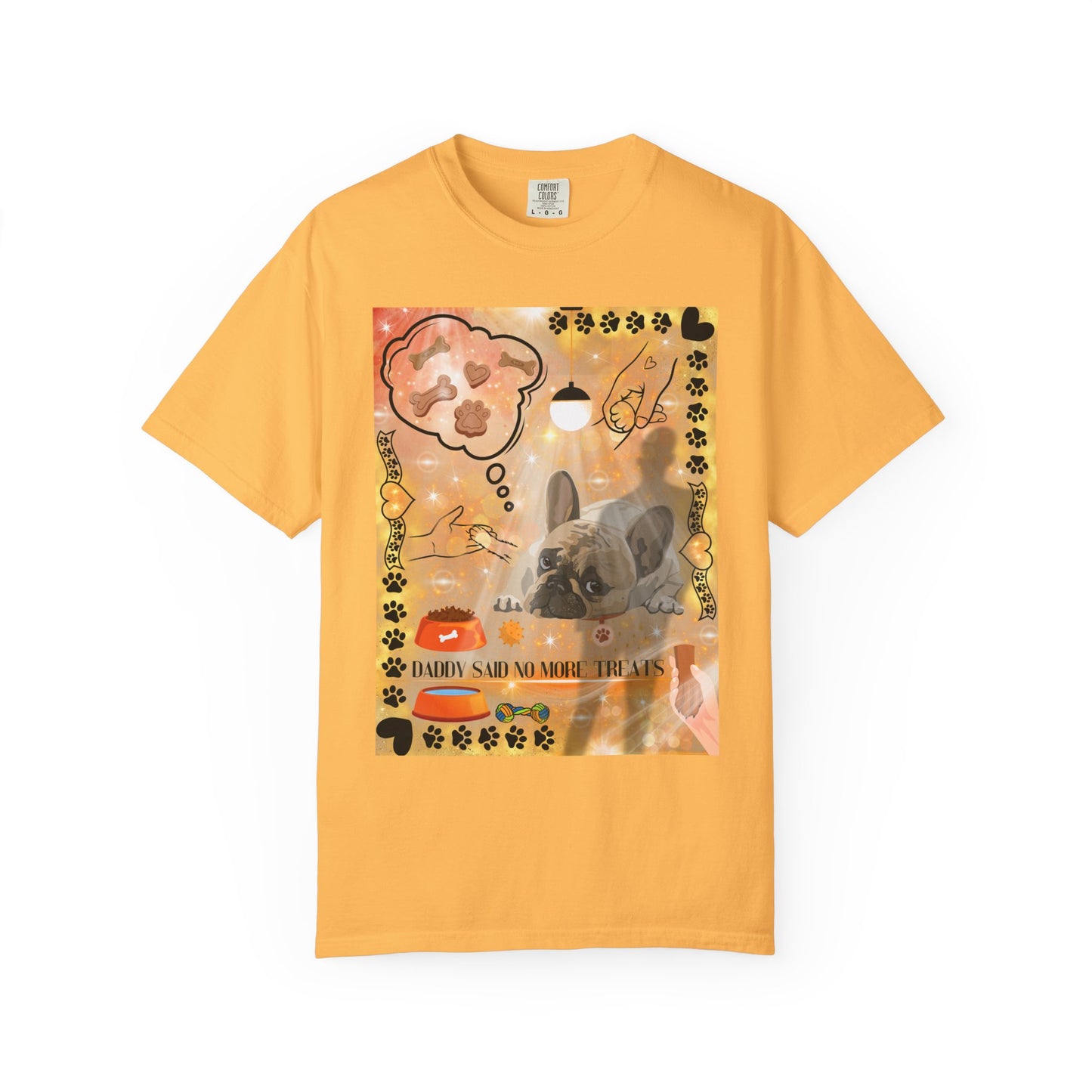 Daddy Said No More Treats Unisex Garment-Dyed T-shirt