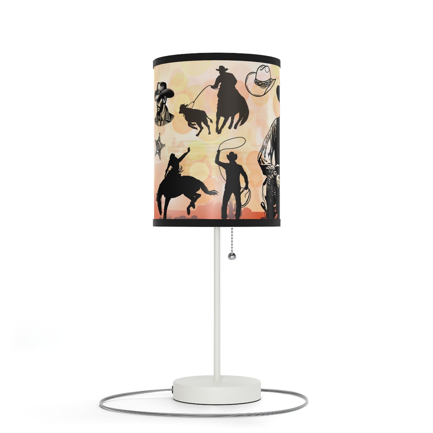 Cowboy Country Lamp on a Stand, US|CA plug