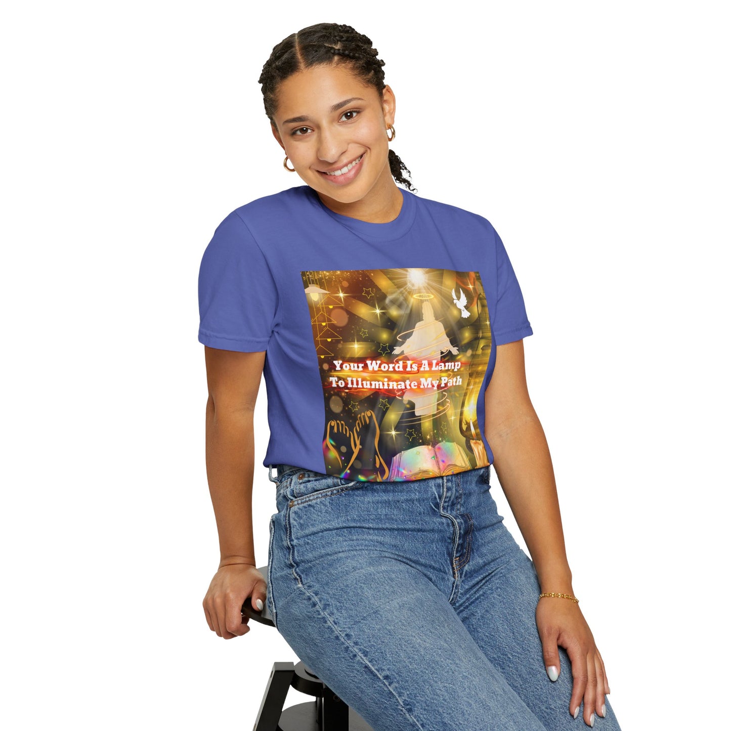 Your Word Unisex Garment-Dyed T-shirt