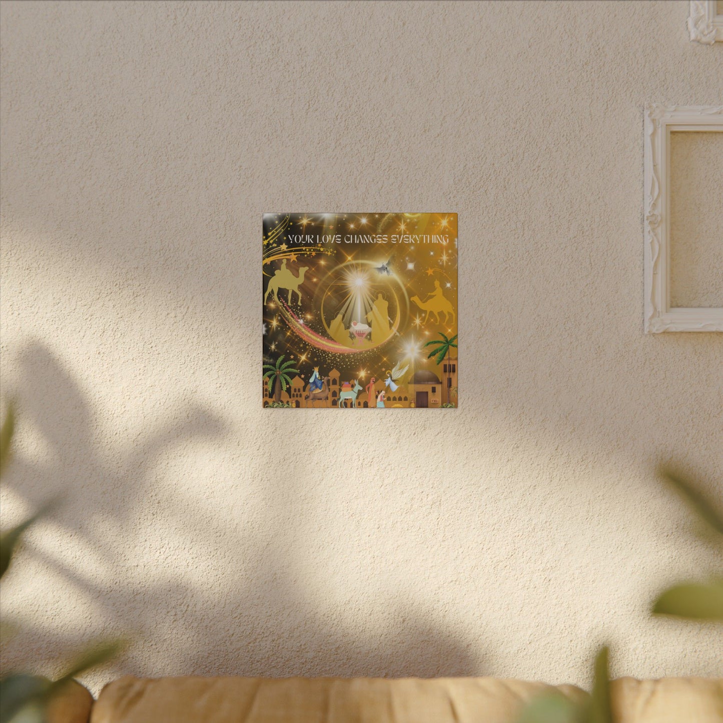 Your Love Changes Everything - Inspirational Decor, Home Wall Art, Faith-Based Gift, Christmas Art, Canvas Wall Art