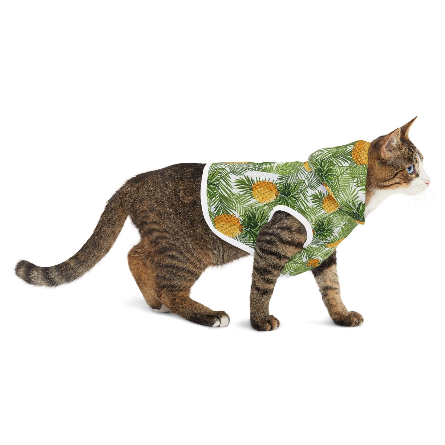 Pet Hoodie Pineapple Palm