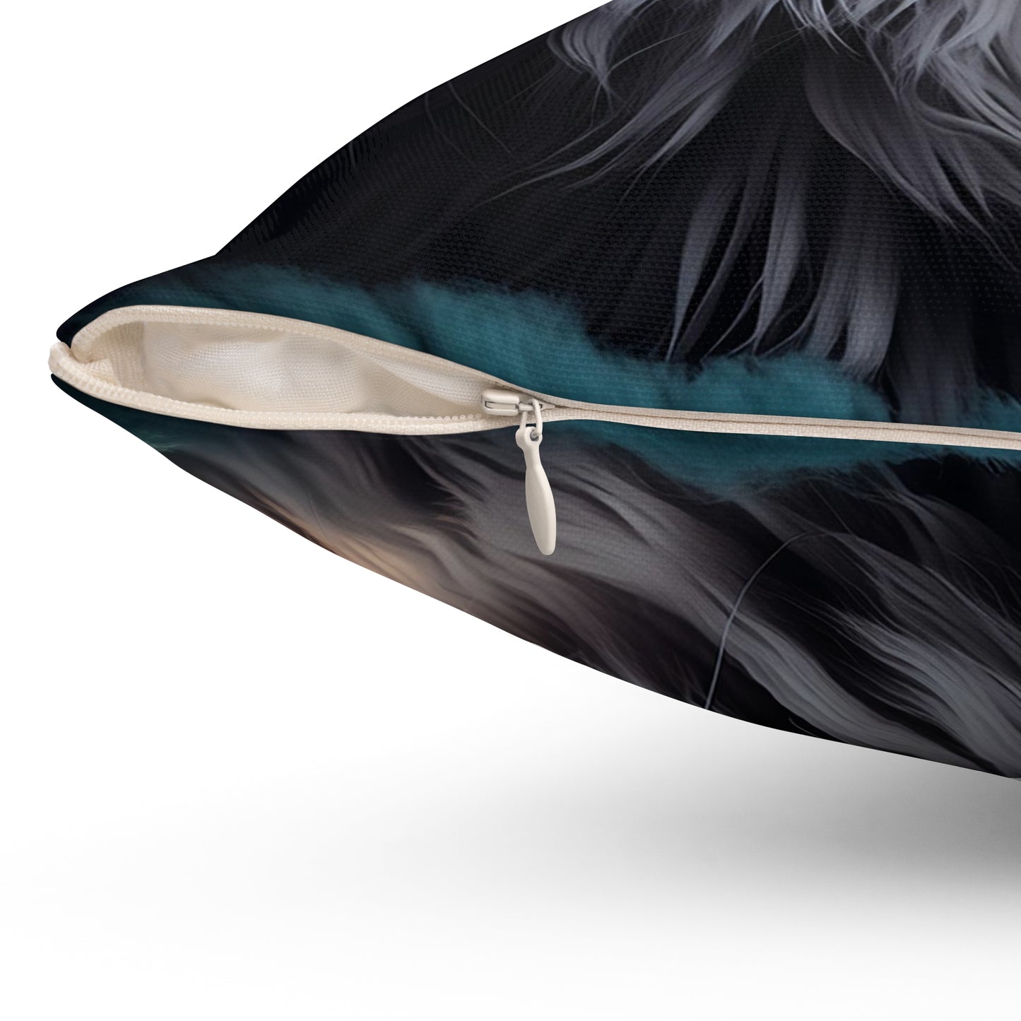 Spun Polyester Square Pillow Dahlia 2