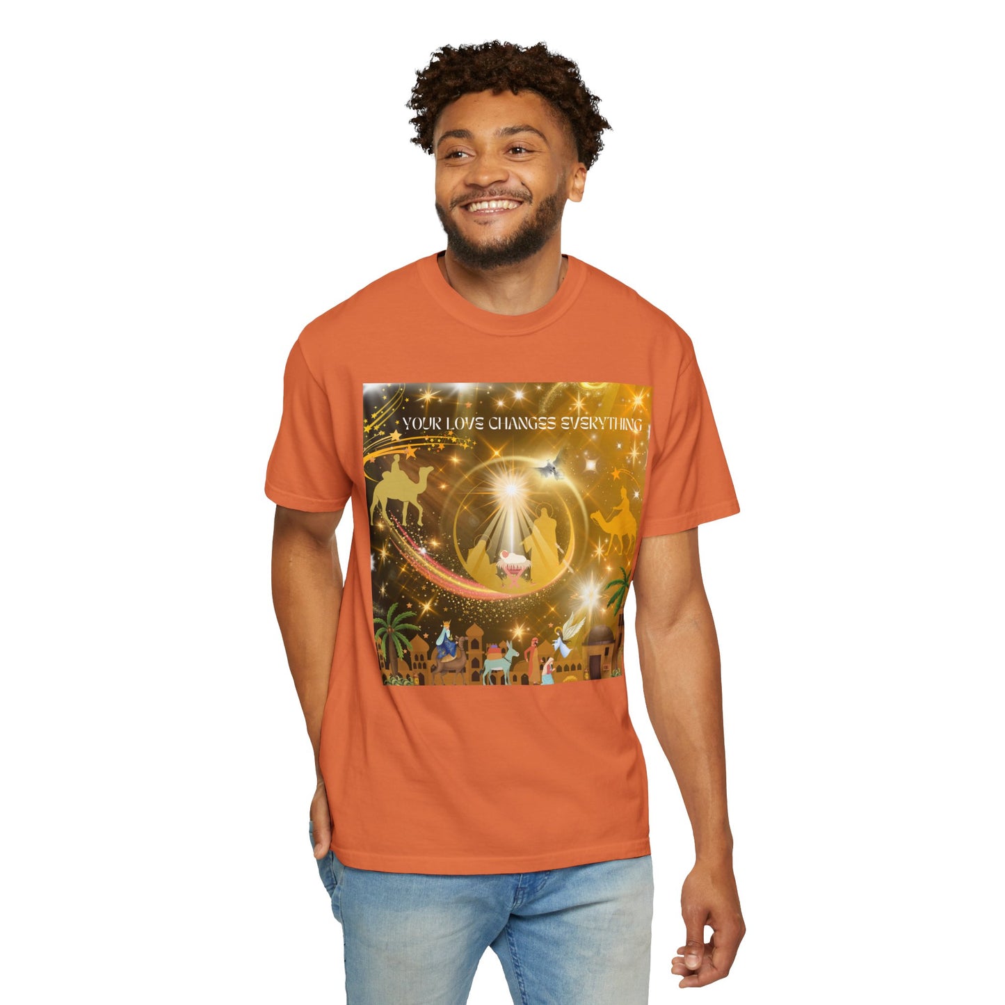 Your Love Changes Everything Unisex Garment-Dyed T-shirt