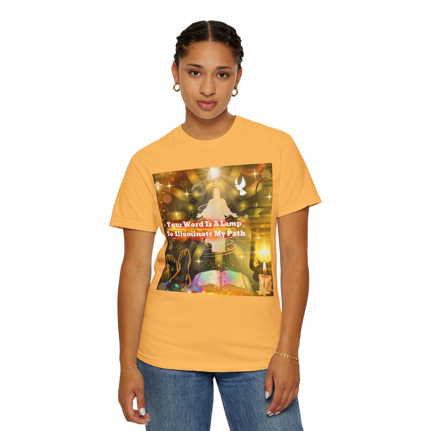 Your Word Unisex Garment-Dyed T-shirt