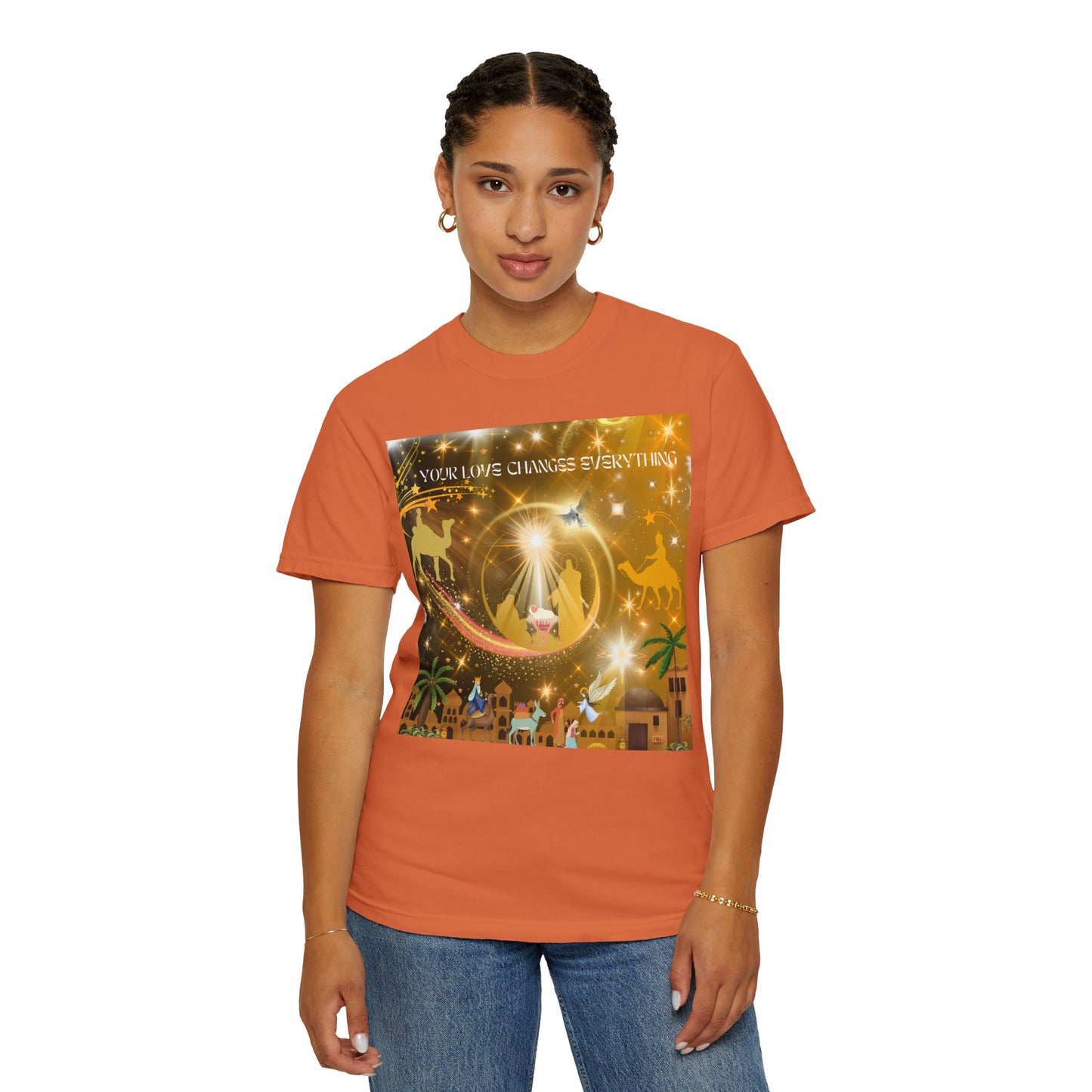 Your Love Changes Everything Unisex Garment-Dyed T-shirt