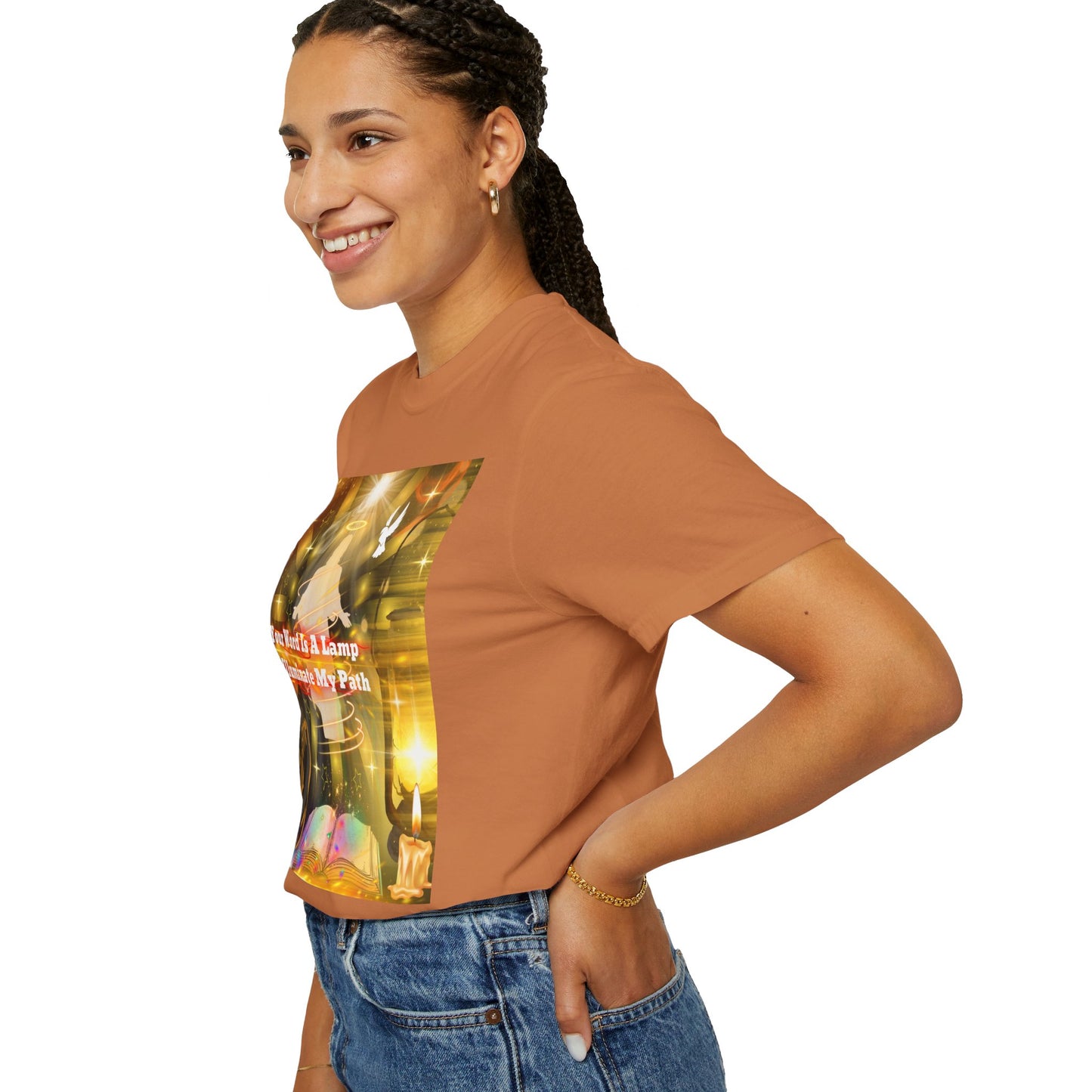 Your Word Unisex Garment-Dyed T-shirt