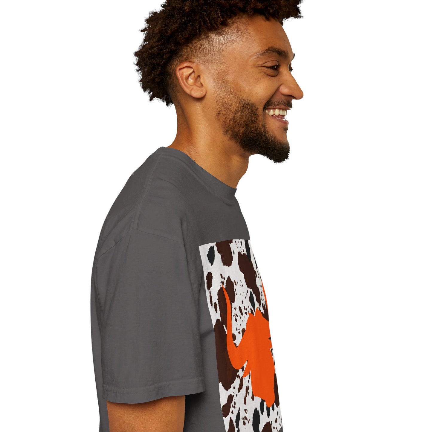 Cow 3 Unisex Garment-Dyed T-shirt